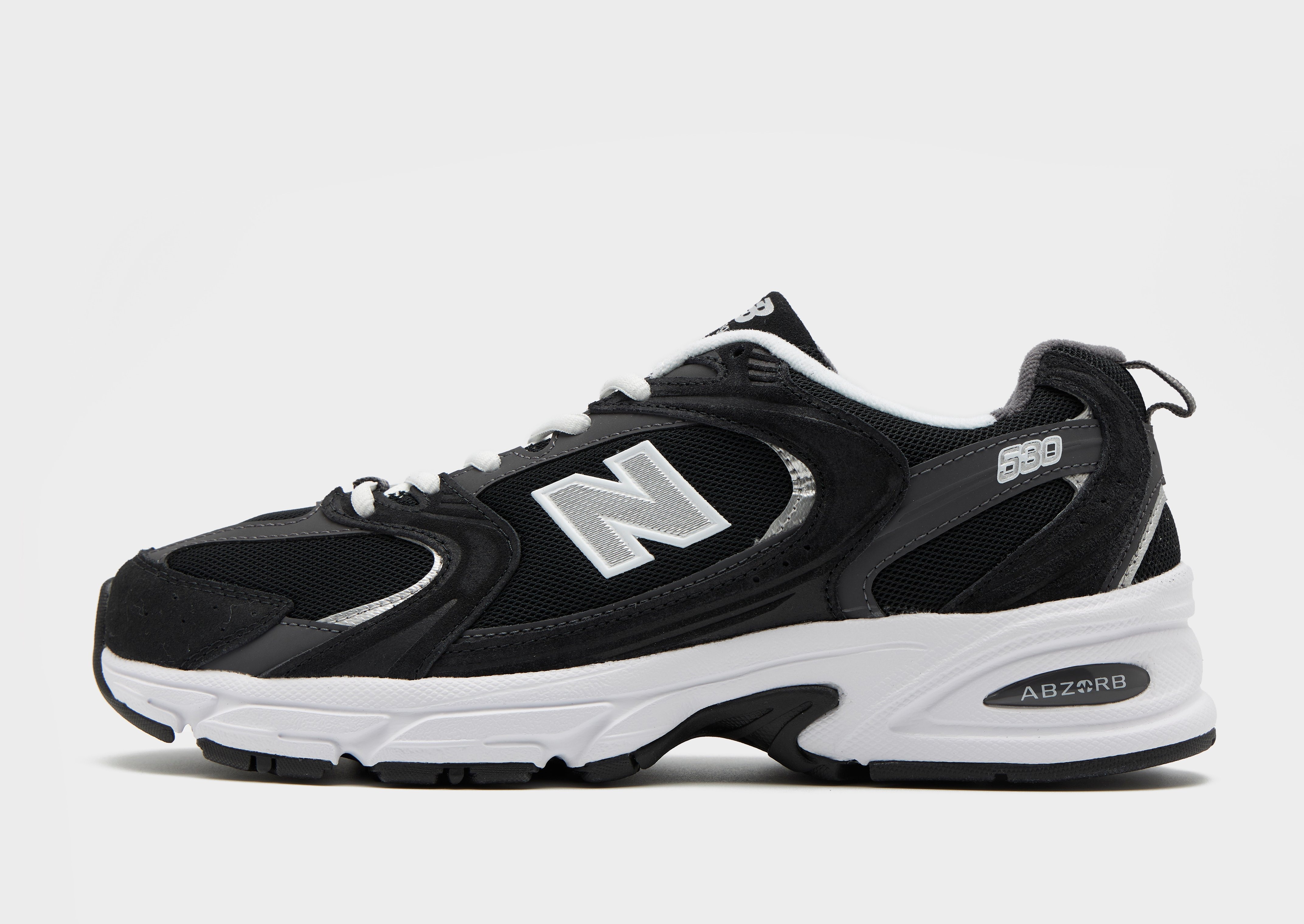 New balance 530 black white online