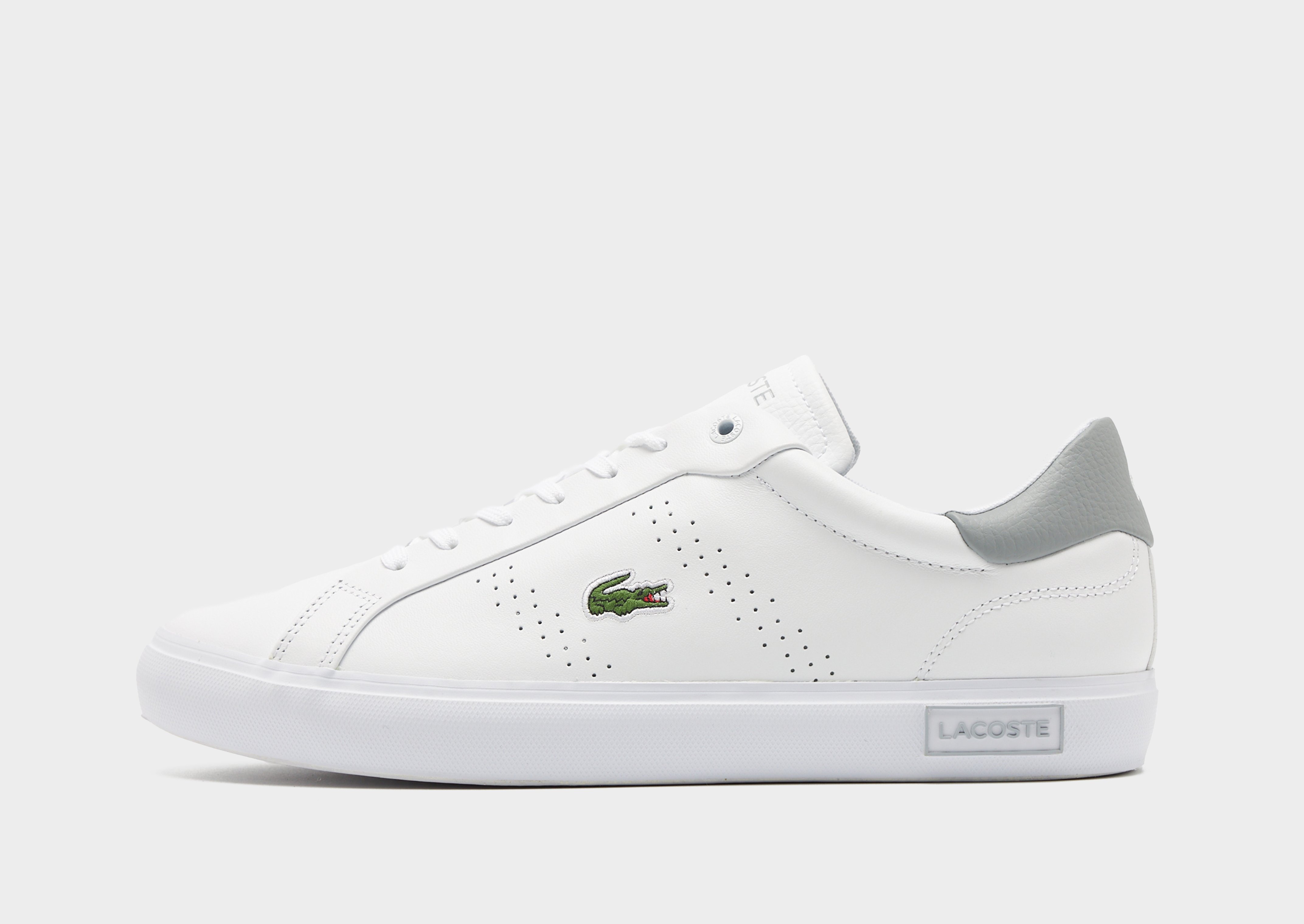 White Lacoste Powercourt 2.0 JD Sports