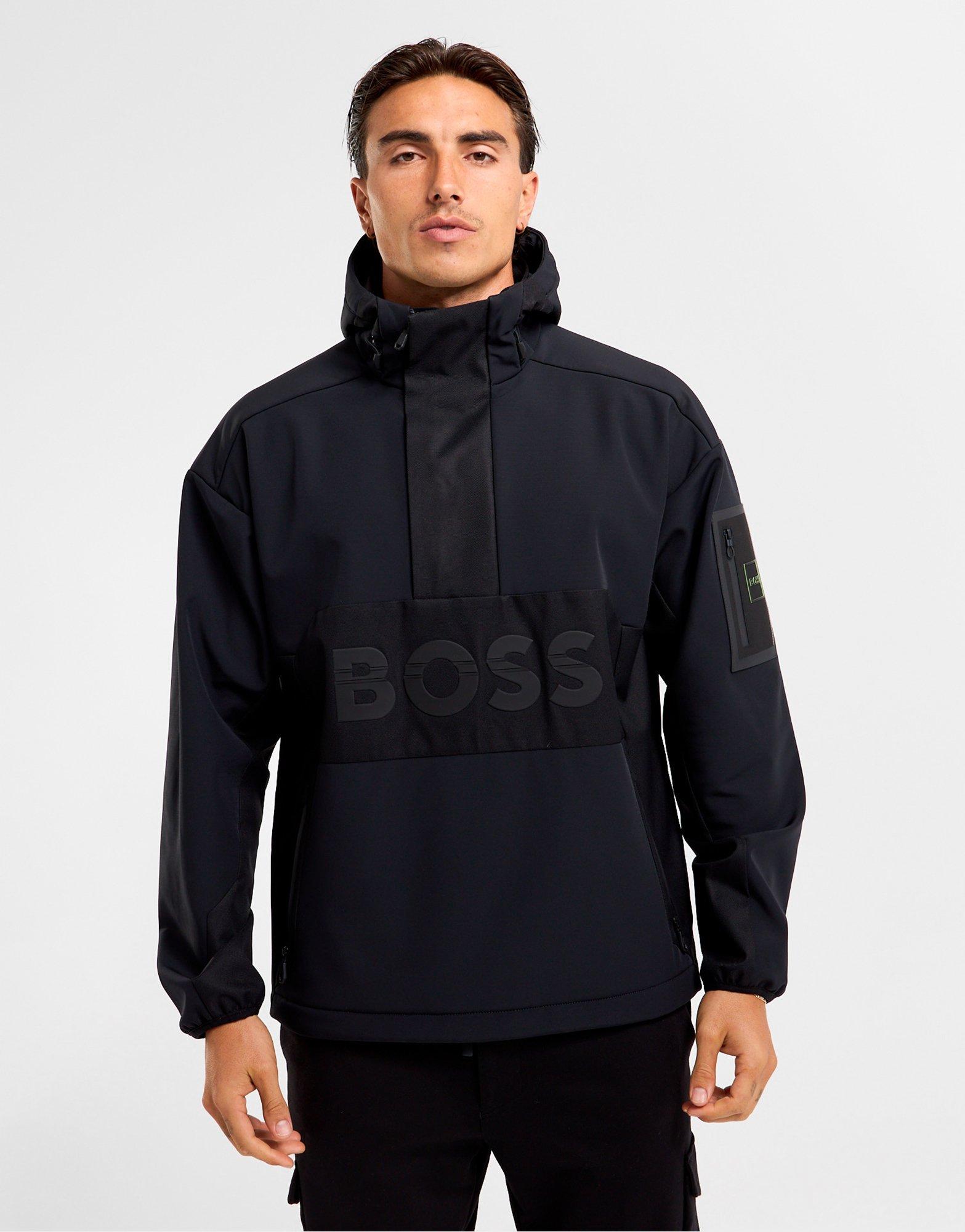 BOSS Woven Half Zip Jacket