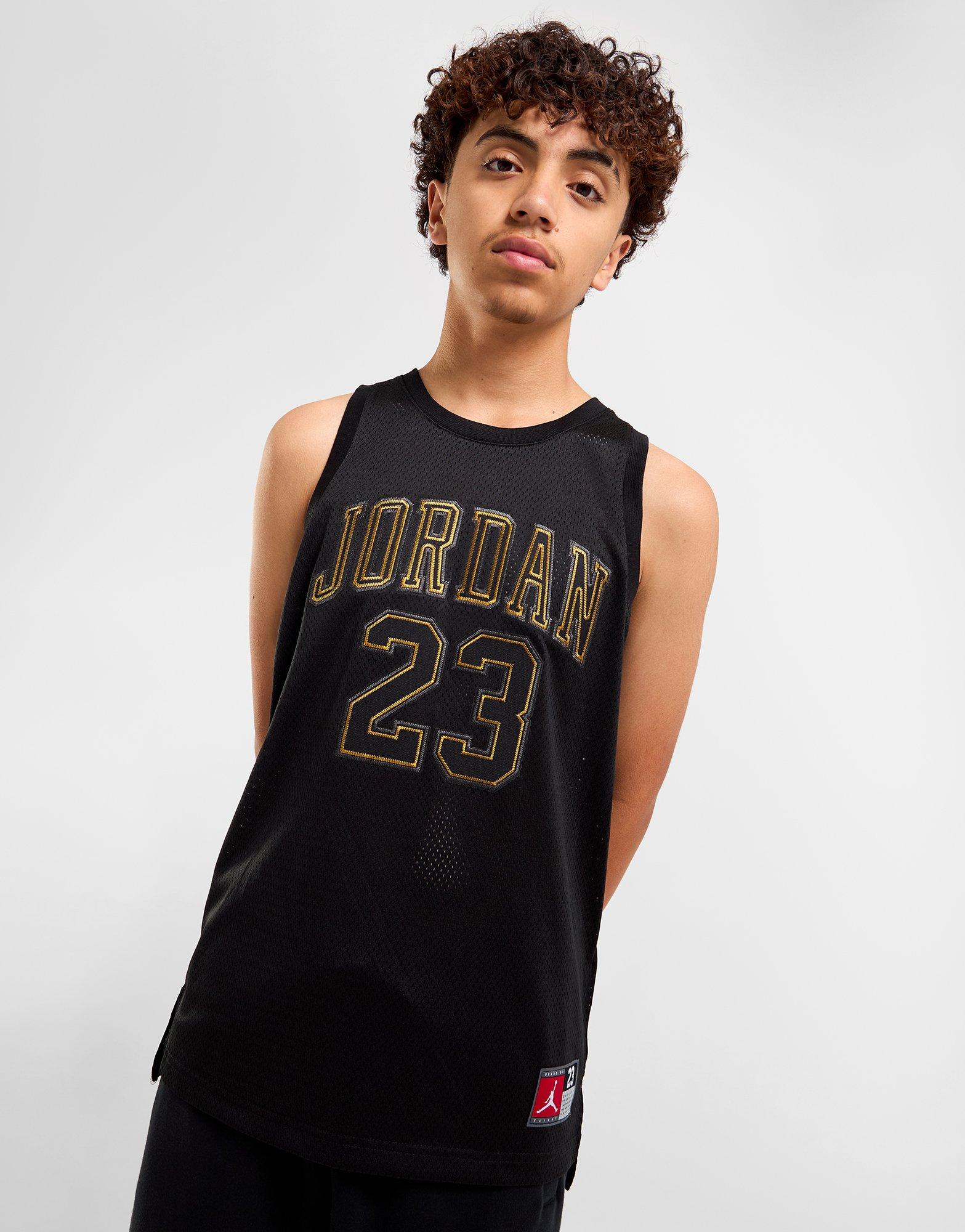 Black Jordan 23 Tank Top Junior s JD Sports