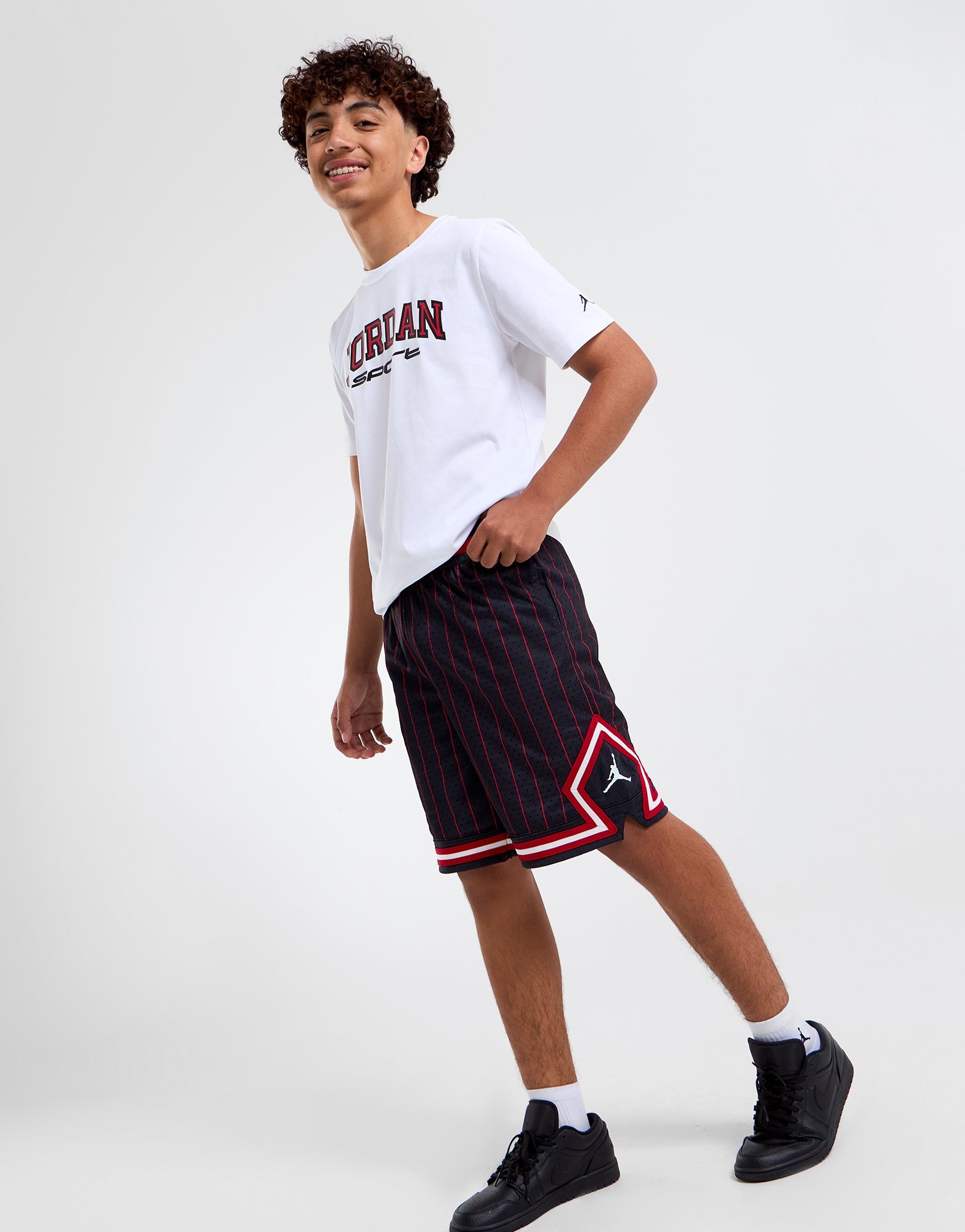 Jordan Dri-FIT Mesh Diamond Shorts Junior's