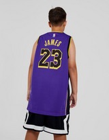 Jordan LA Lakers James Statement Jersey Junior's