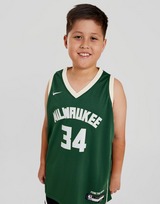Nike NBA Milwaukee Bucks Antetokounmpo Icon Jersey Junior's