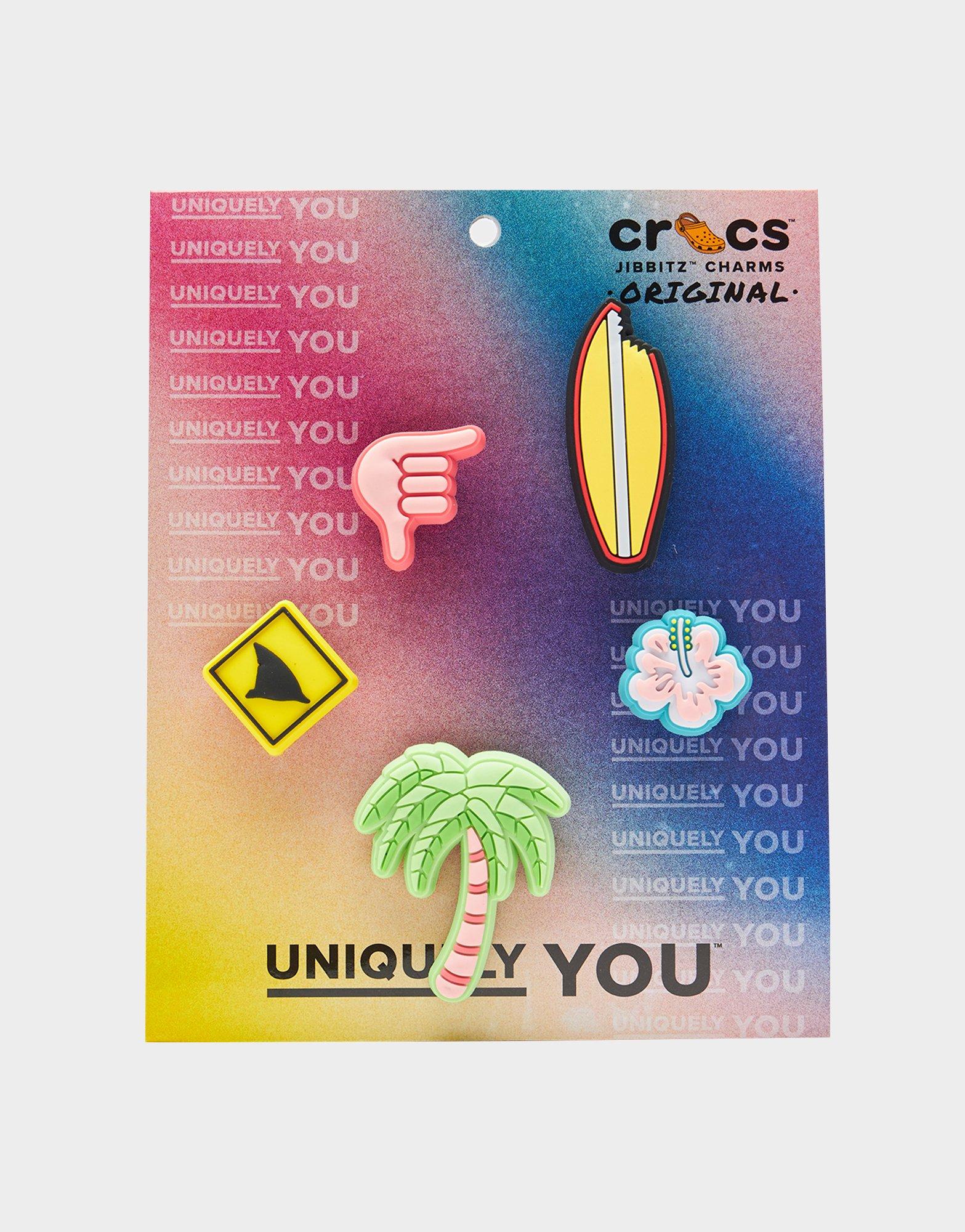 Crocs Jibbitz Charms 'Surfing' 5 Pack JD Sports NZ
