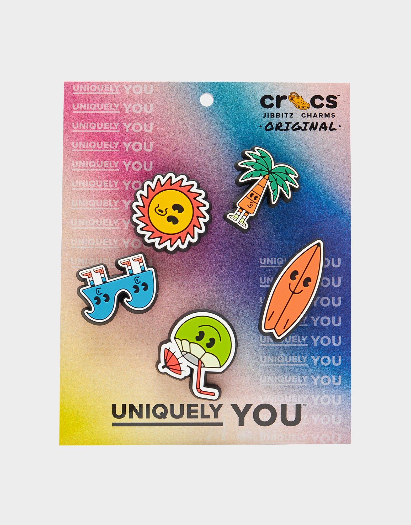 Crocs Jibbitz Charms 'Tropic Oh' 5 Pack JD Sports