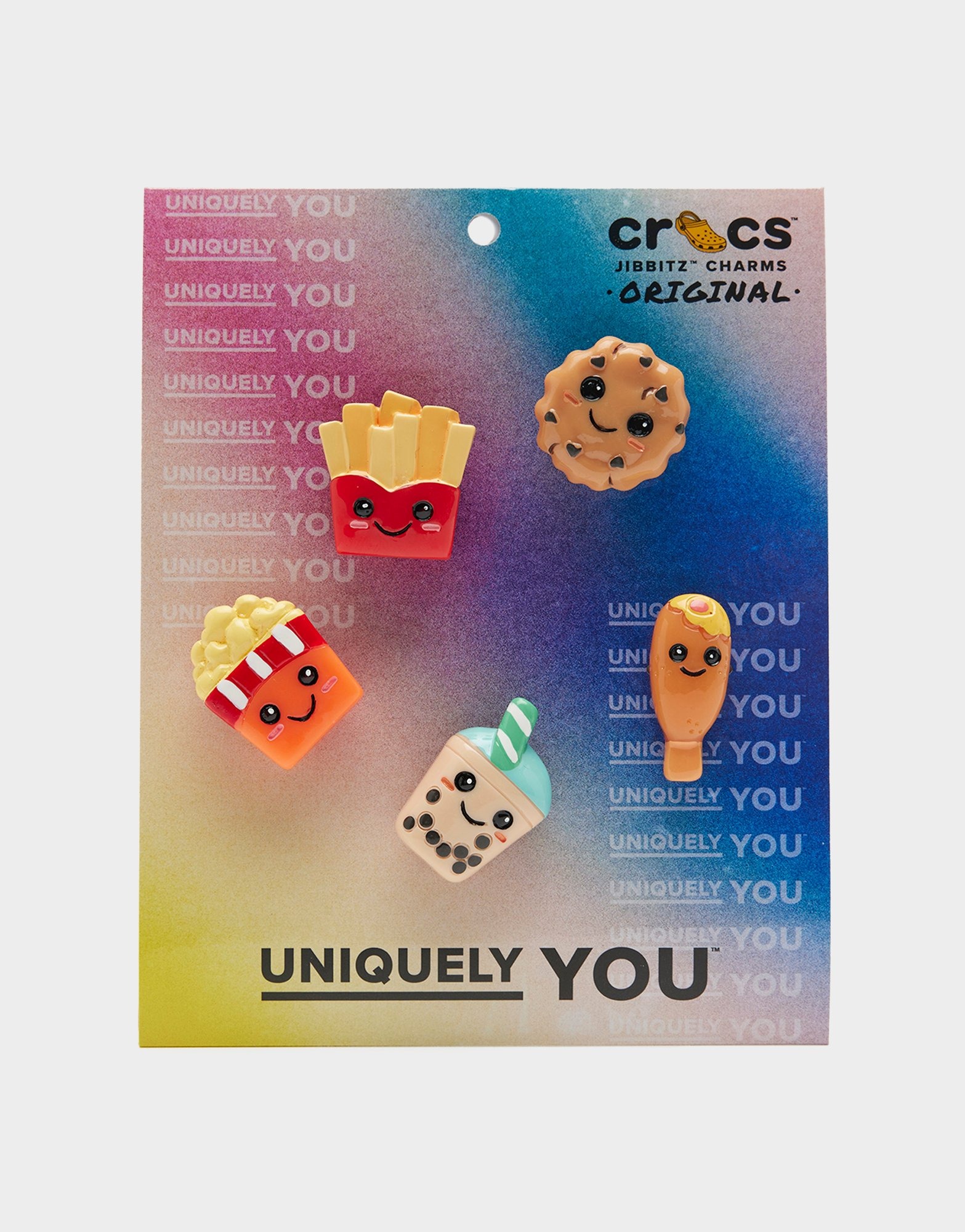 Multi Crocs Jibbitz Charms 'Bad But Cute Foods' 5 Pack - JD Sports