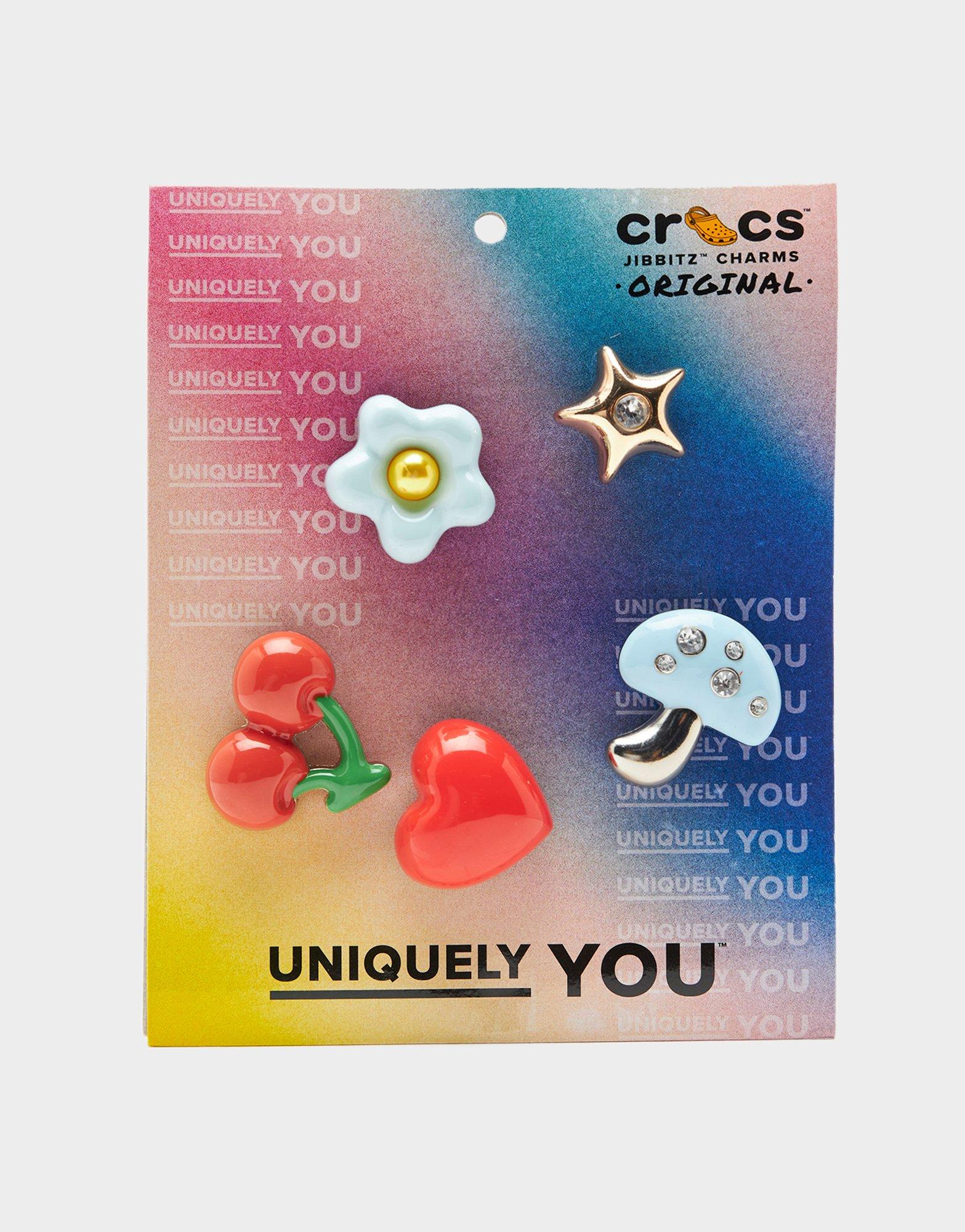 Multi Crocs Jibbitz Charms 'Puffy Metals' 5 Pack JD Sports NZ