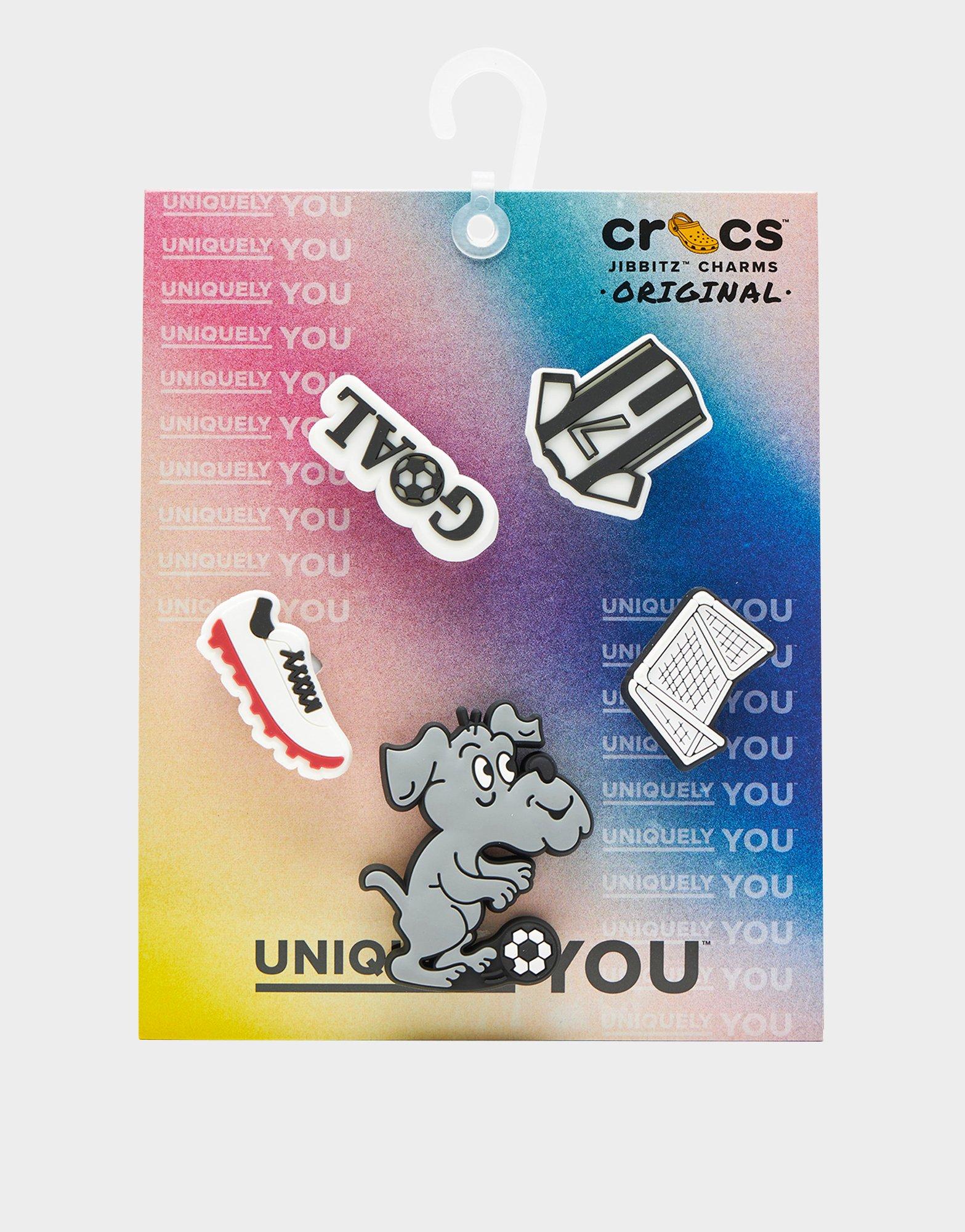 Multi Crocs Jibbitz Charms 'Soccer Goal' 5 Pack JD Sports