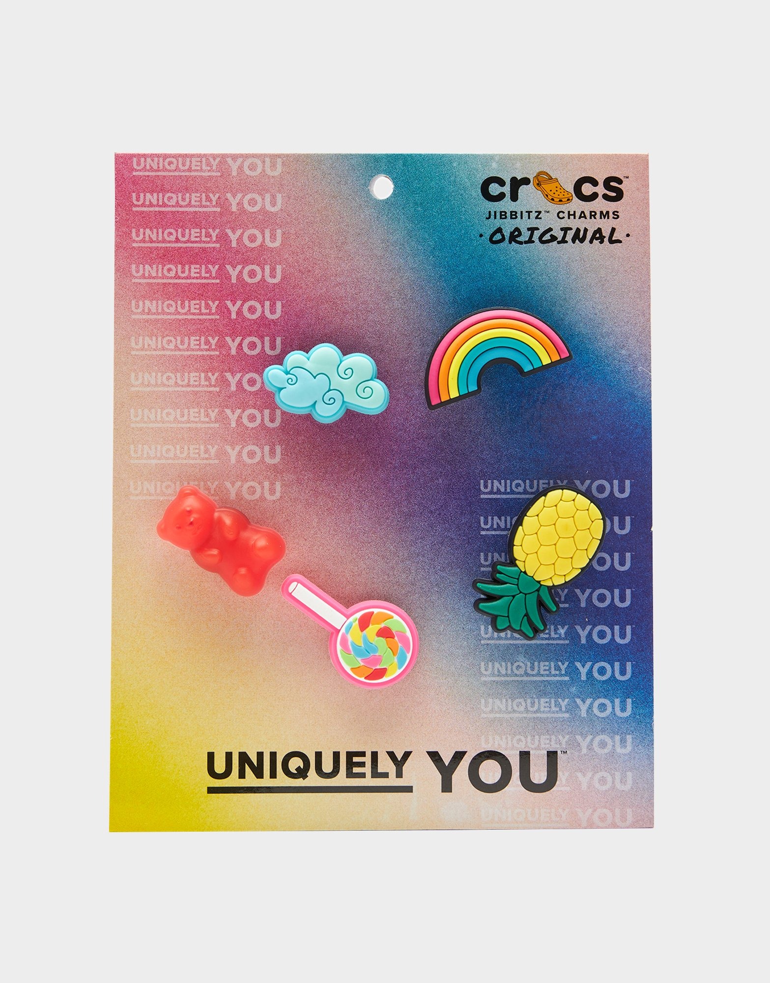 Multi Crocs Jibbitz Charms 'Happy Candy' 5 Pack JD Sports