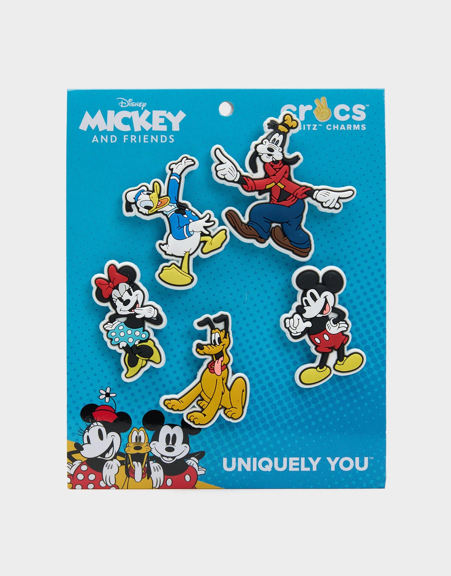 Crocs Jibbitz Charms 'Mickey and Friends' 5 Pack JD Sports