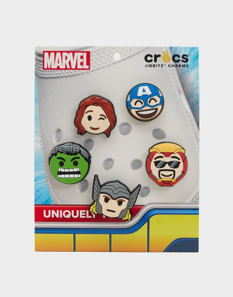 Crocs Jibbitz Charms 'Avengers Emojis' 5 Pack