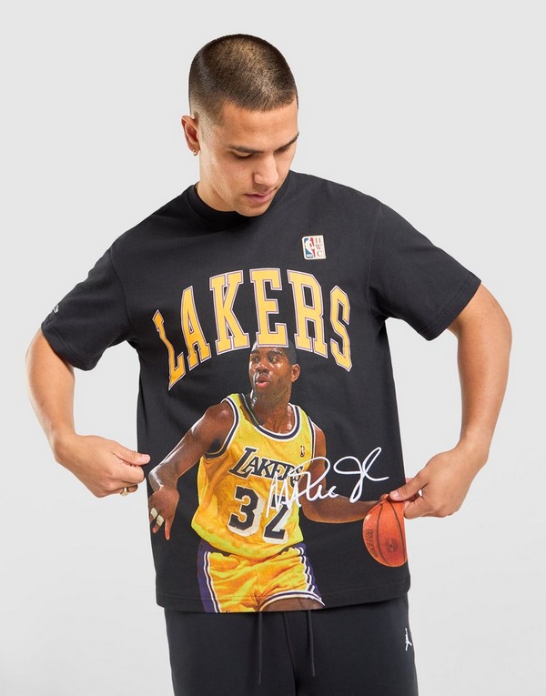 Mitchell & Ness LA Lakers Magic Johnson Signature T-Shirt