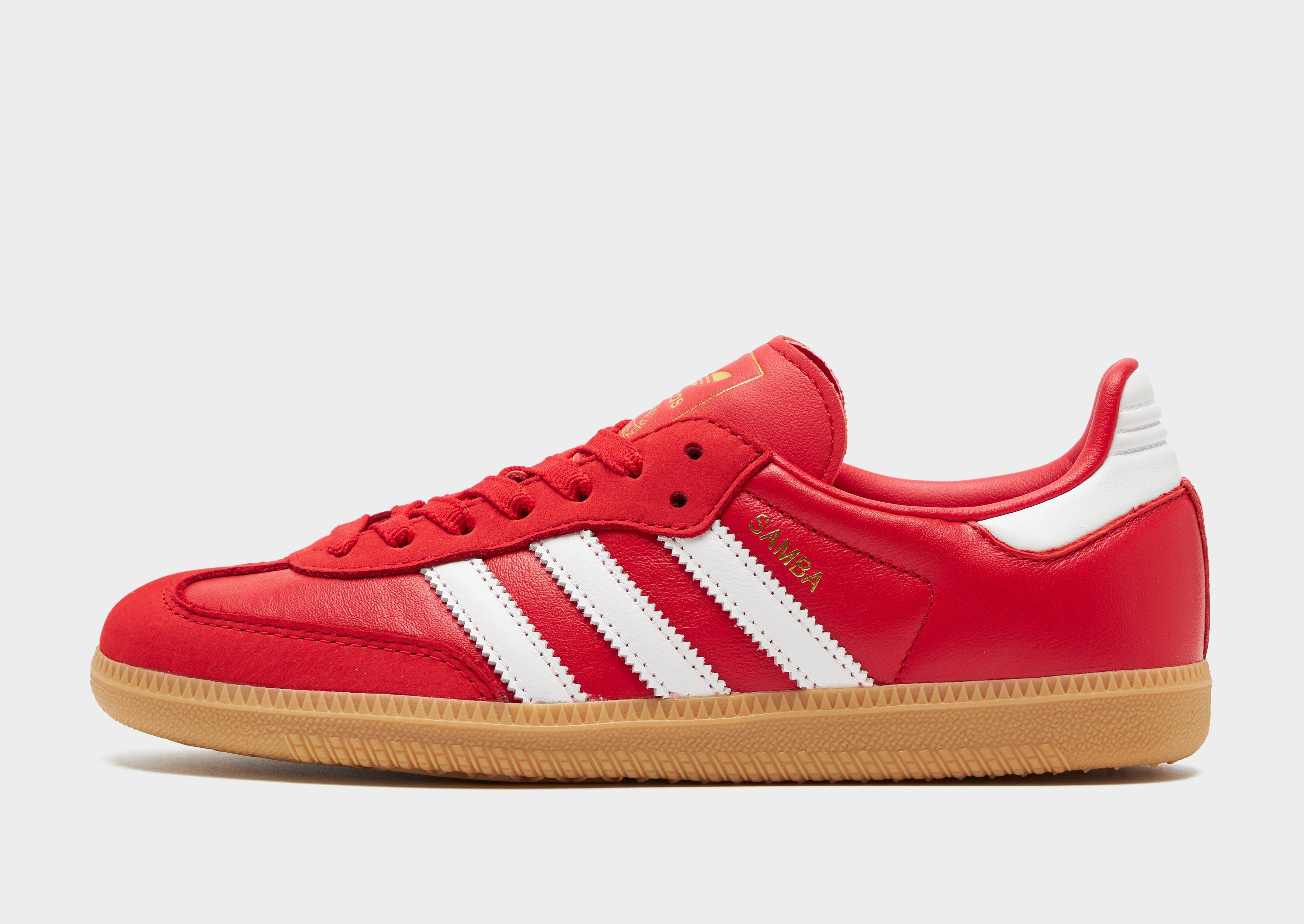 Red adidas Originals Samba OG Women s JD Sports