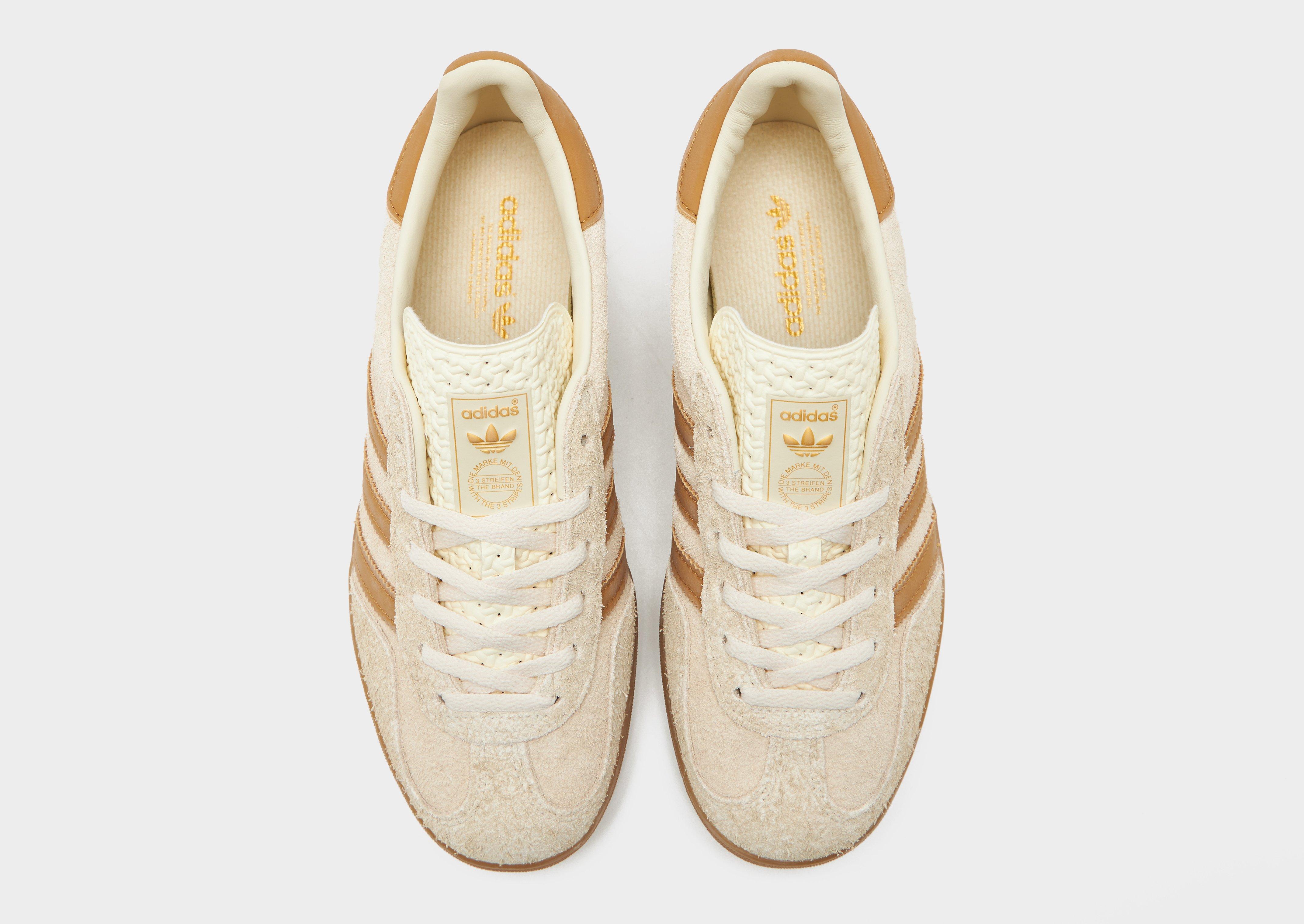White adidas Originals Gazelle Indoor - JD Sports Australia
