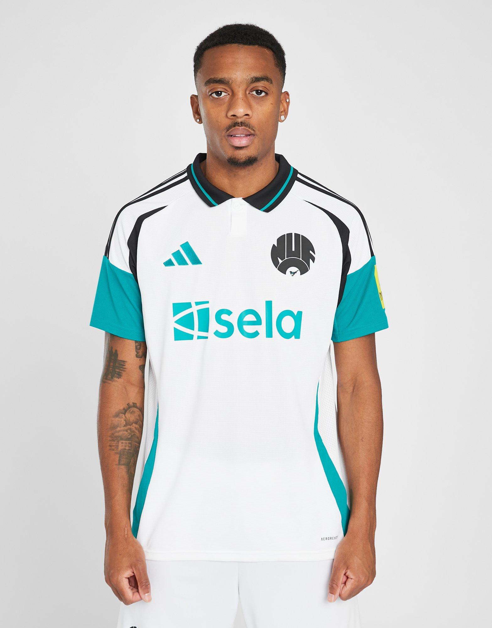White adidas Newcastle United FC 2024/25 Third Shirt - JD Sports