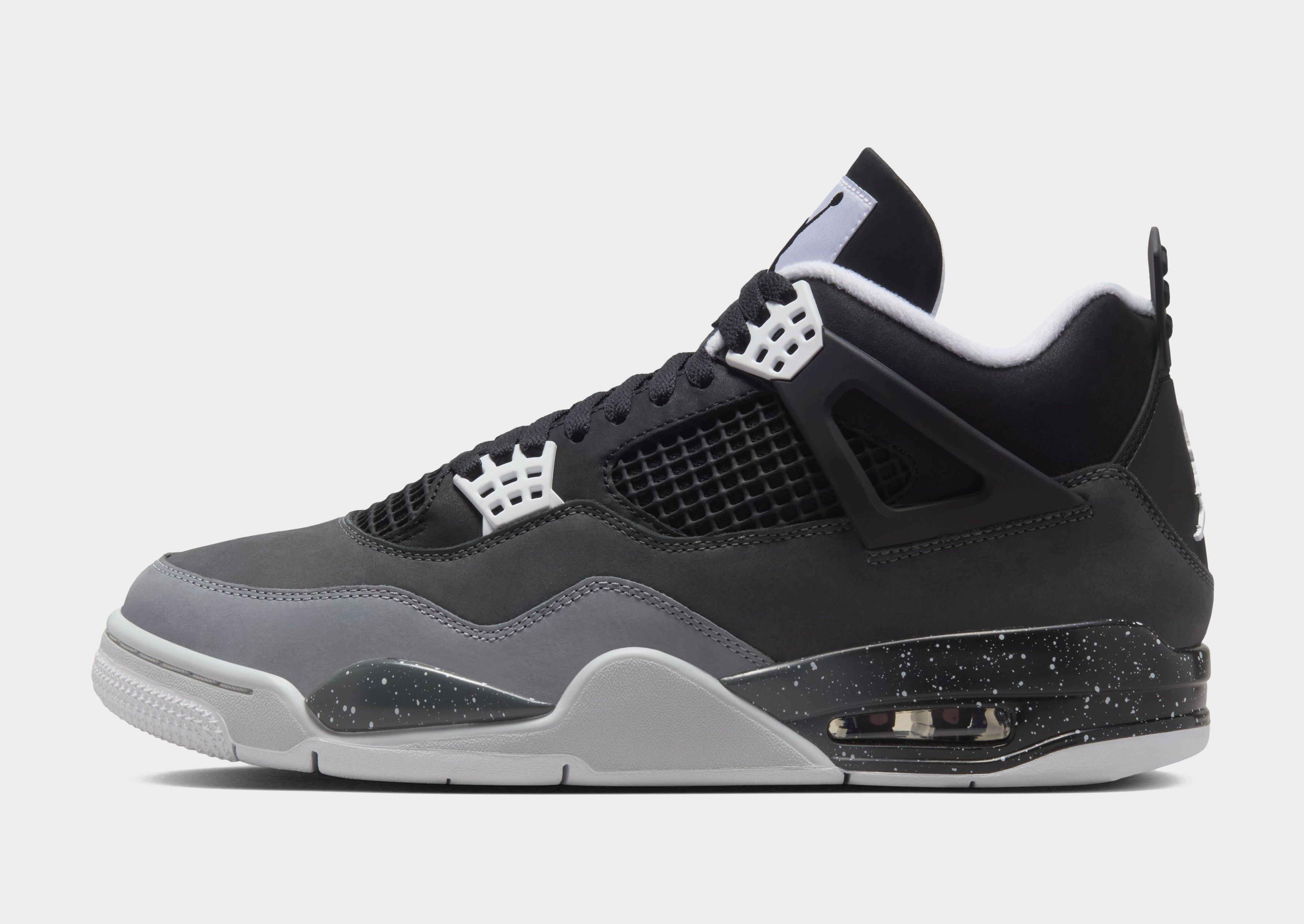 Black Jordan Air 4 Retro Fear JD Sports