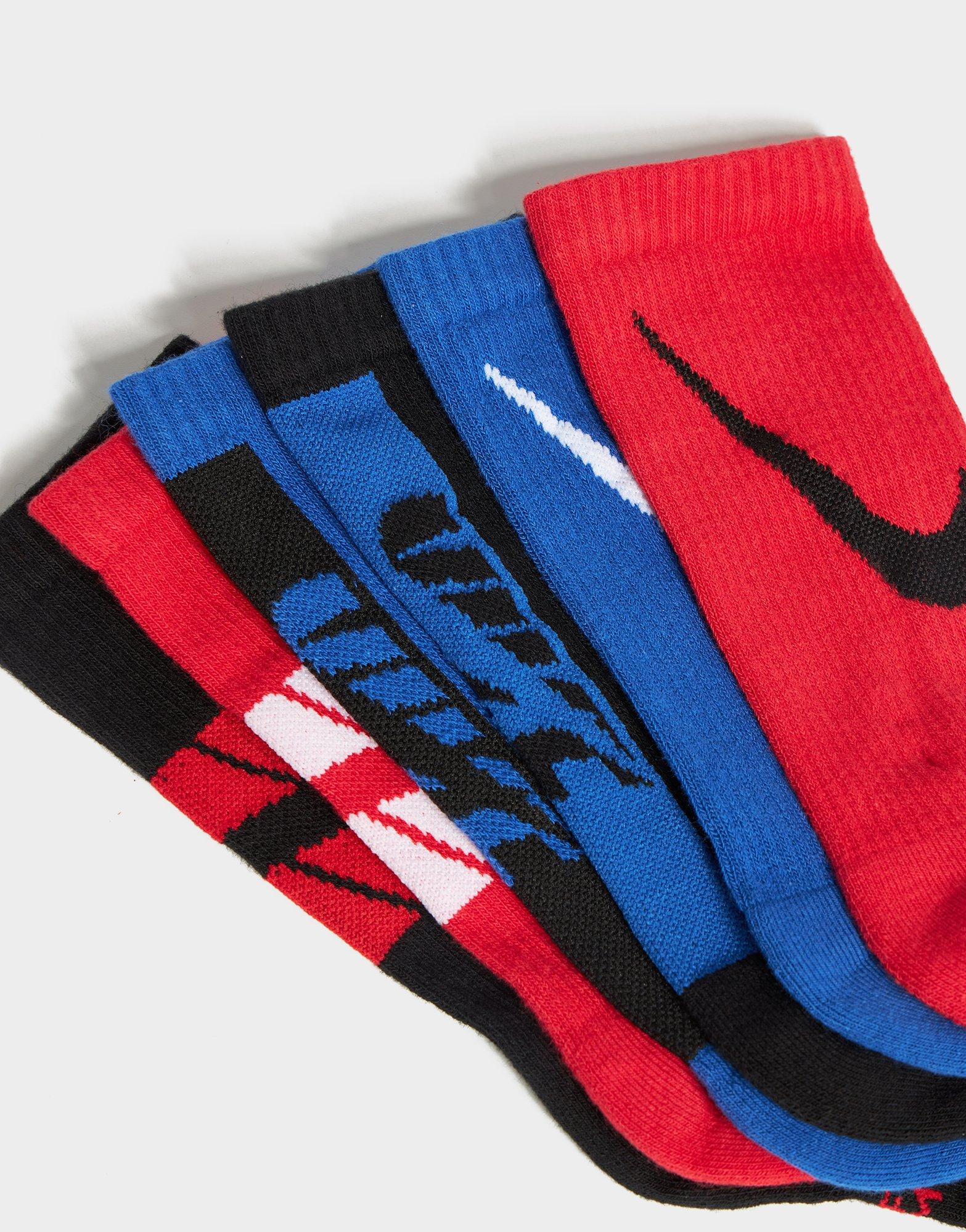 Nike Cushioned Crew Socks 6 Pack Junior's
