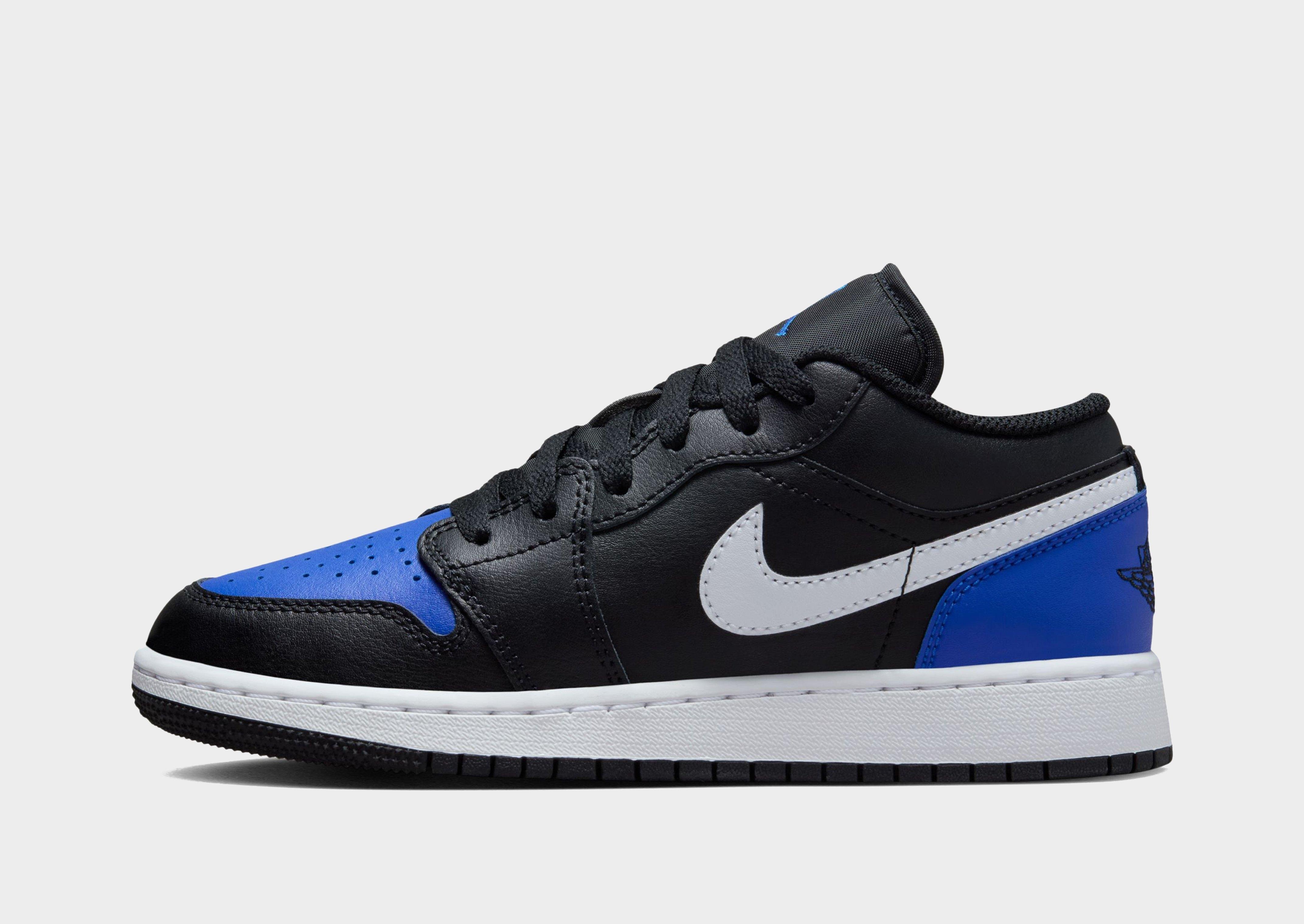 Black Jordan Air 1 Low Junior's JD Sports