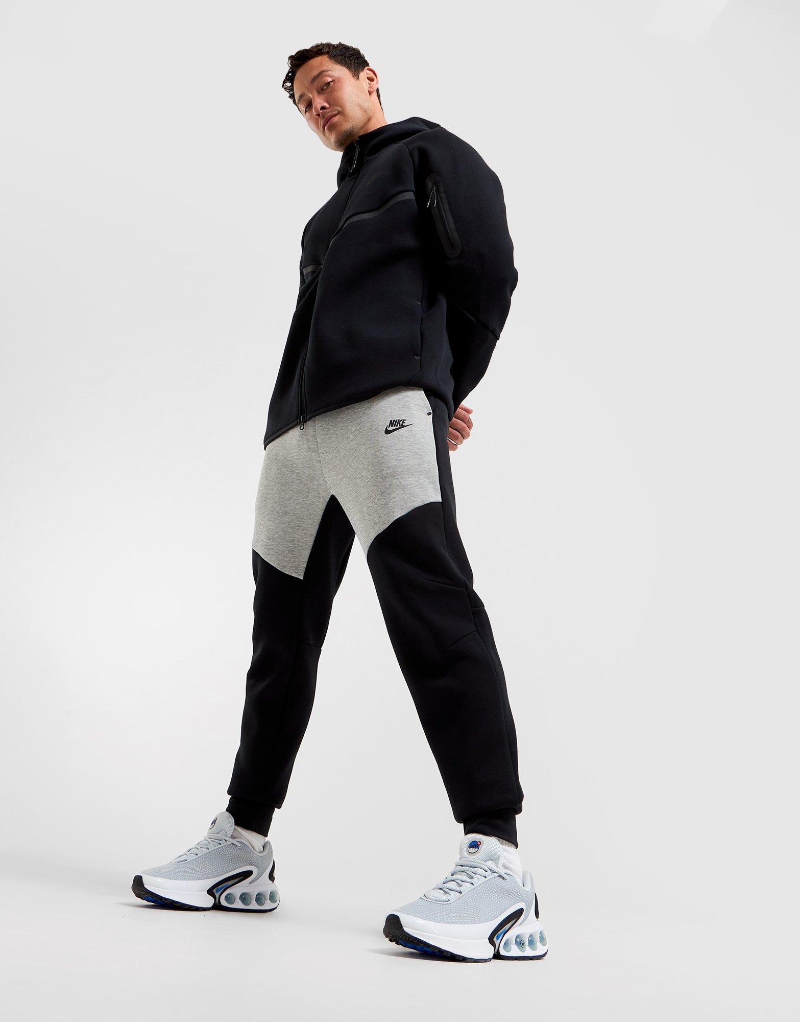 Grey Nike Tech Fleece Joggers JD Sports