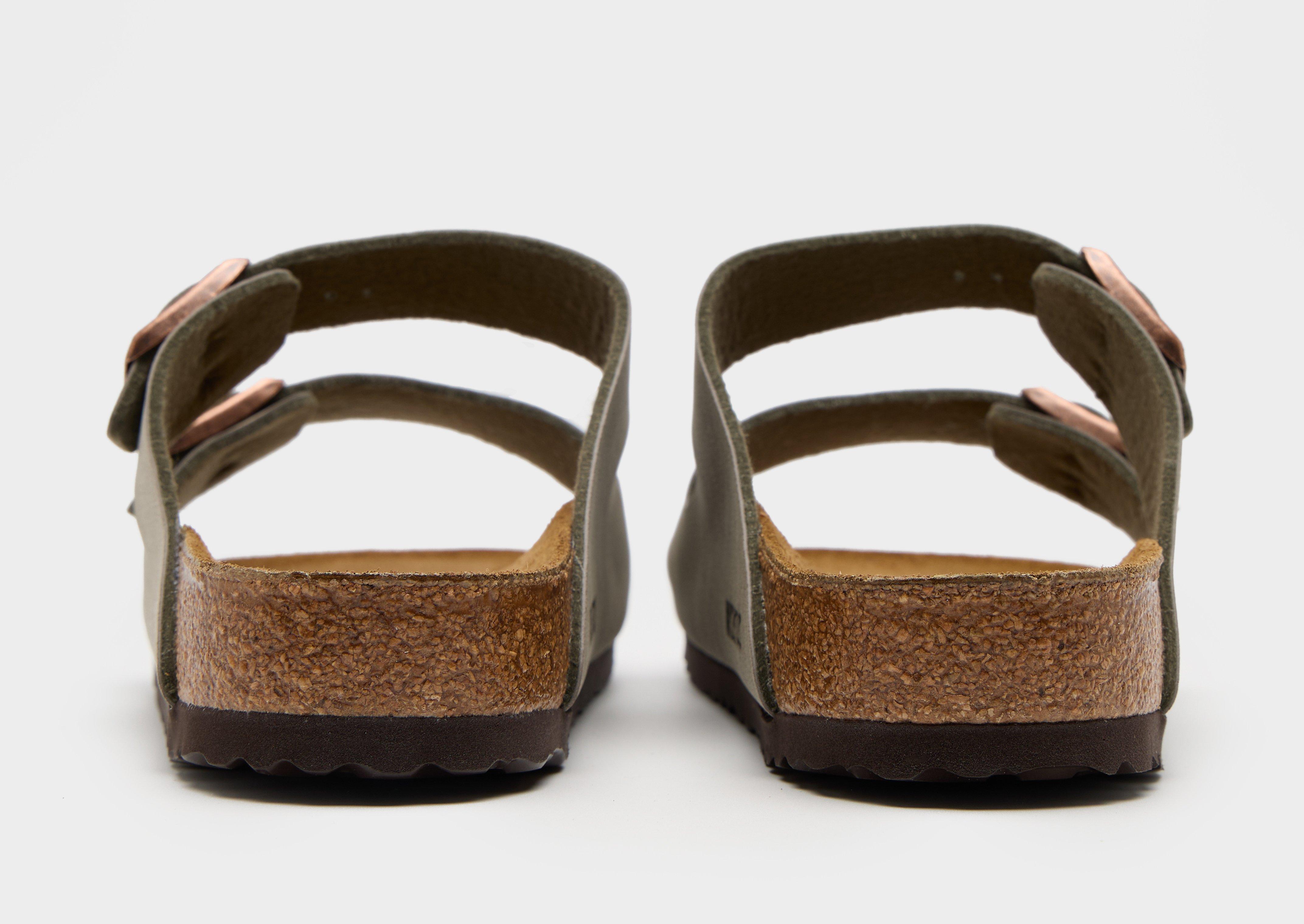 Birkenstock Arizona BirkiBuc Slides Women's