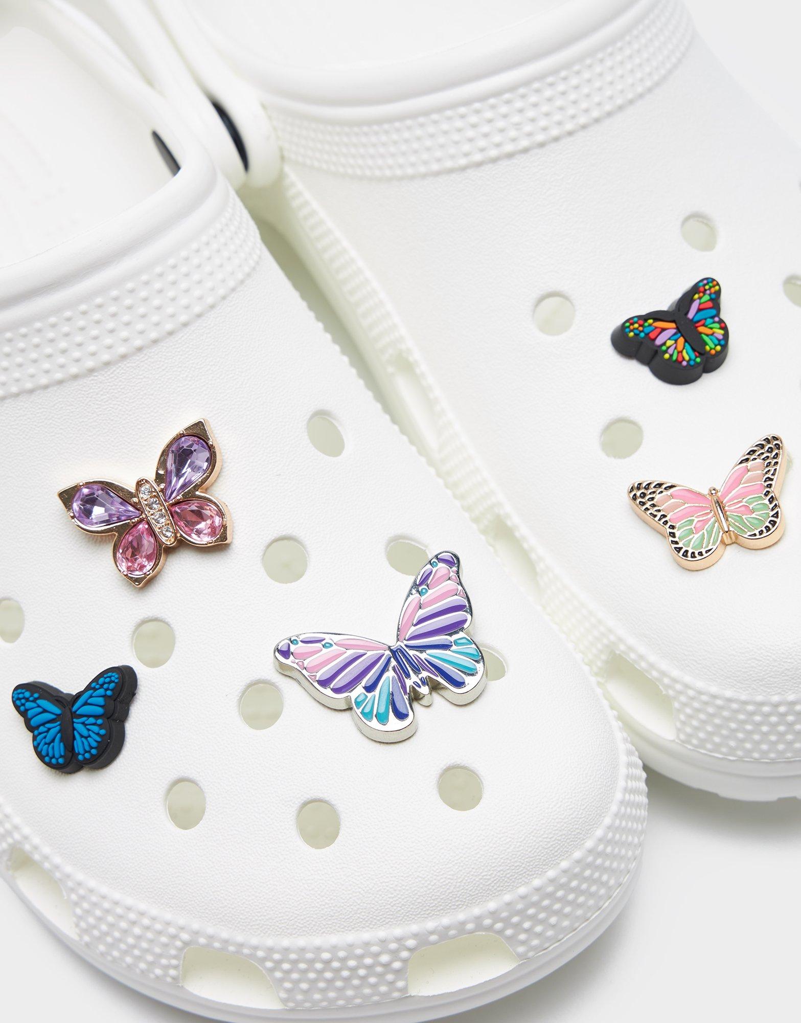 Crocs Jibbitz Charms 'Butterfly Butterfly' 5 Pack