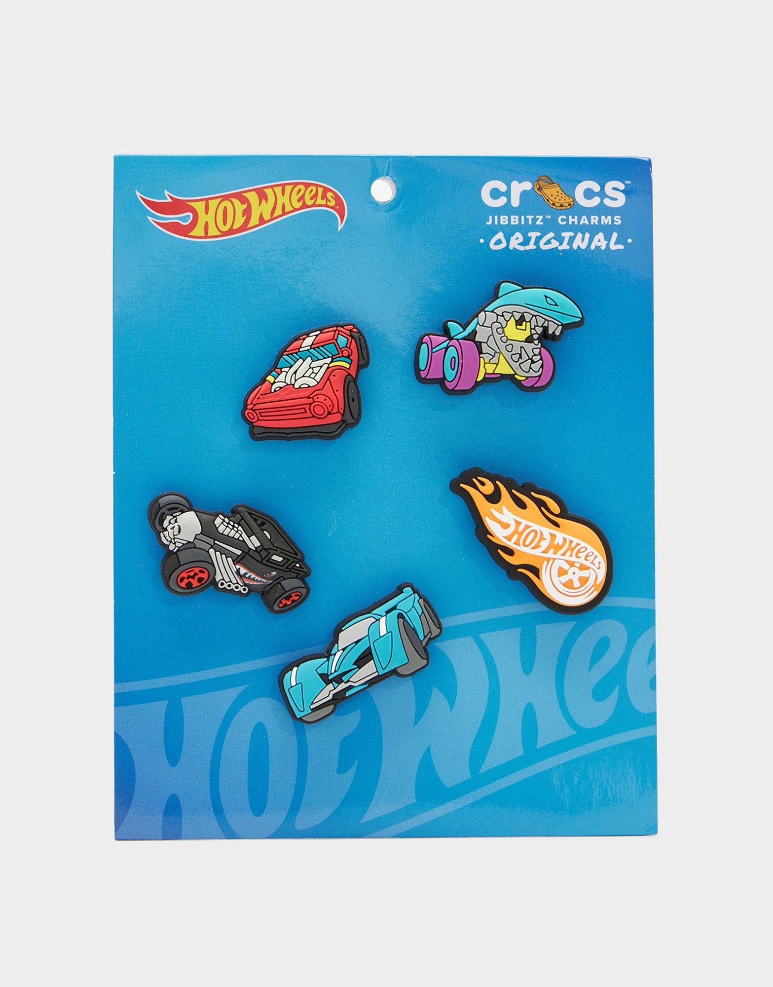 Multi Crocs Jibbitz Charms 'Hot Wheels' 5 Pack JD Sports NZ