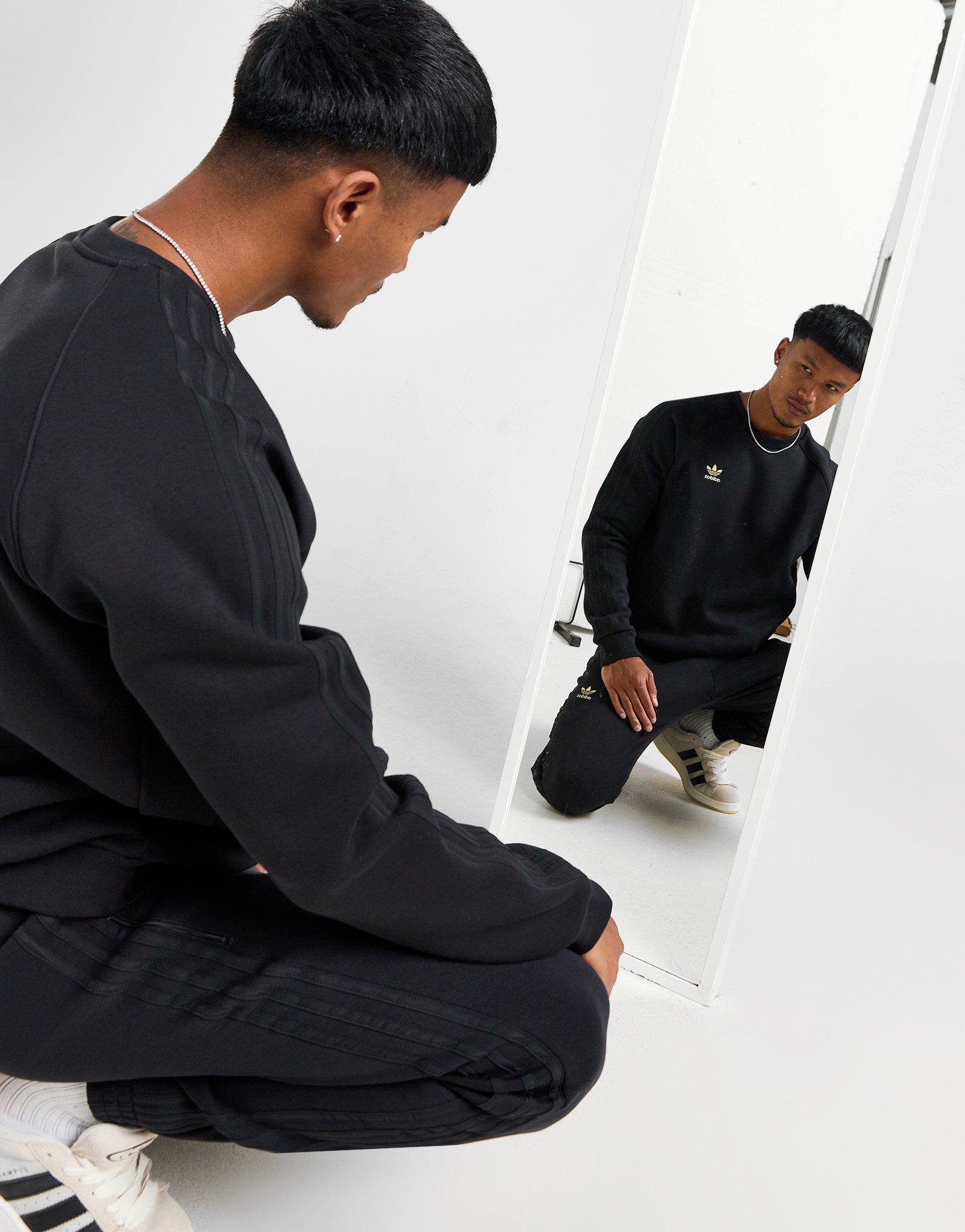 adidas Originals 3-Stripes Crew Sweatshirt