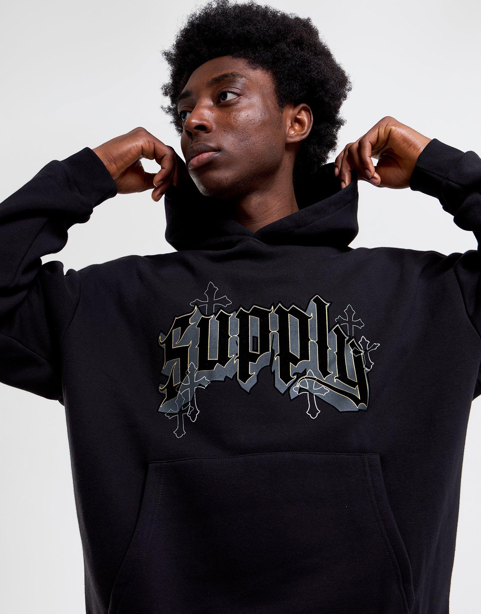 Black Supply Demand Hoodie JD Sports