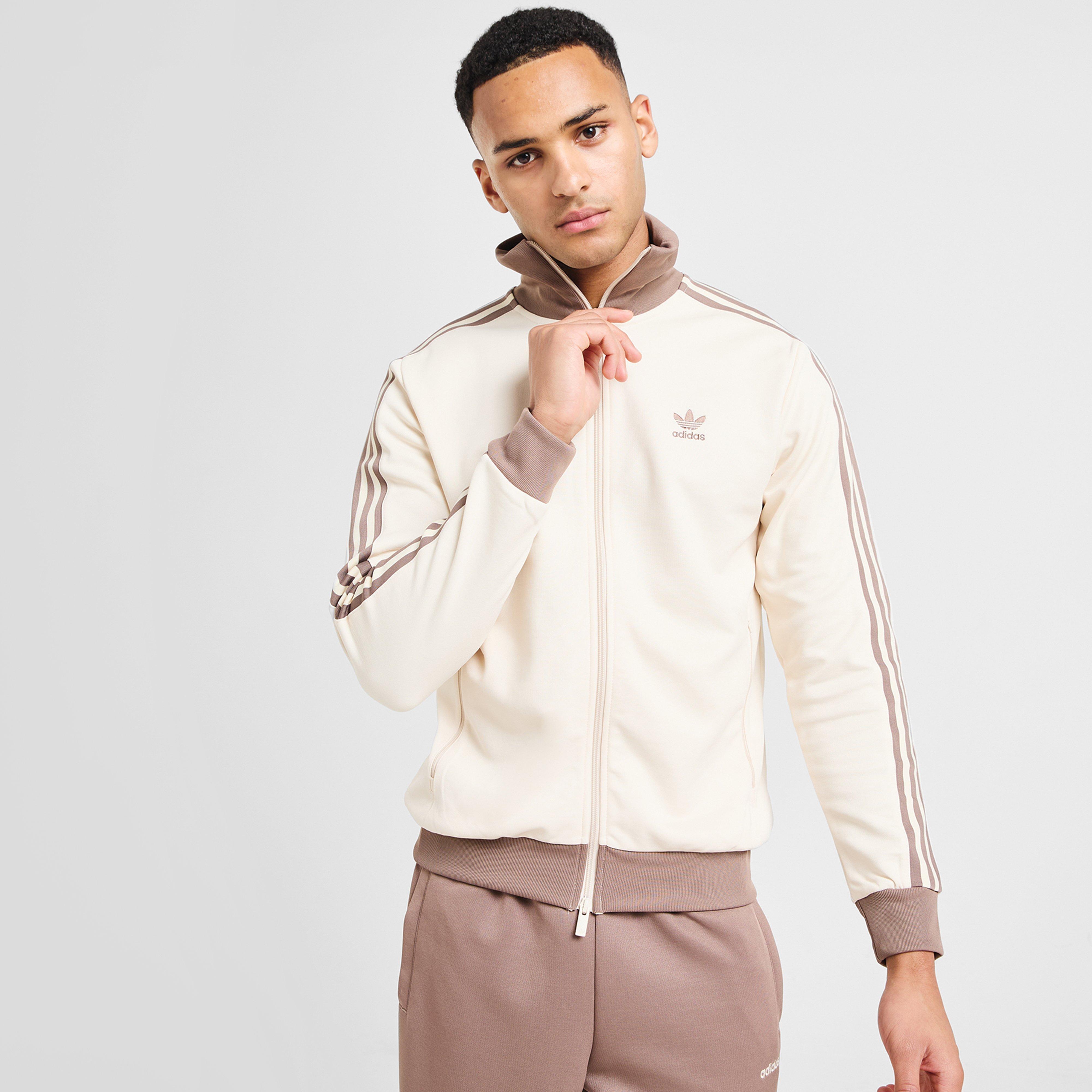 adidas Adicolor Woven Firebird Track Top - White | adidas