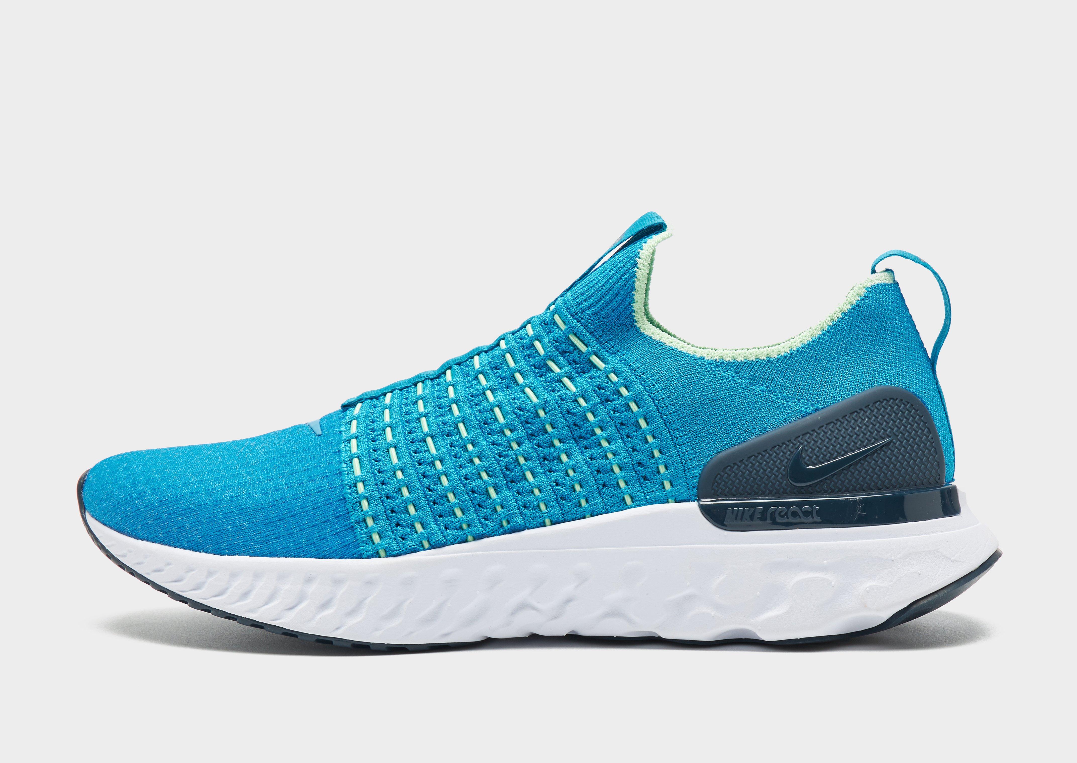 Nike react flyknit 2 blue online