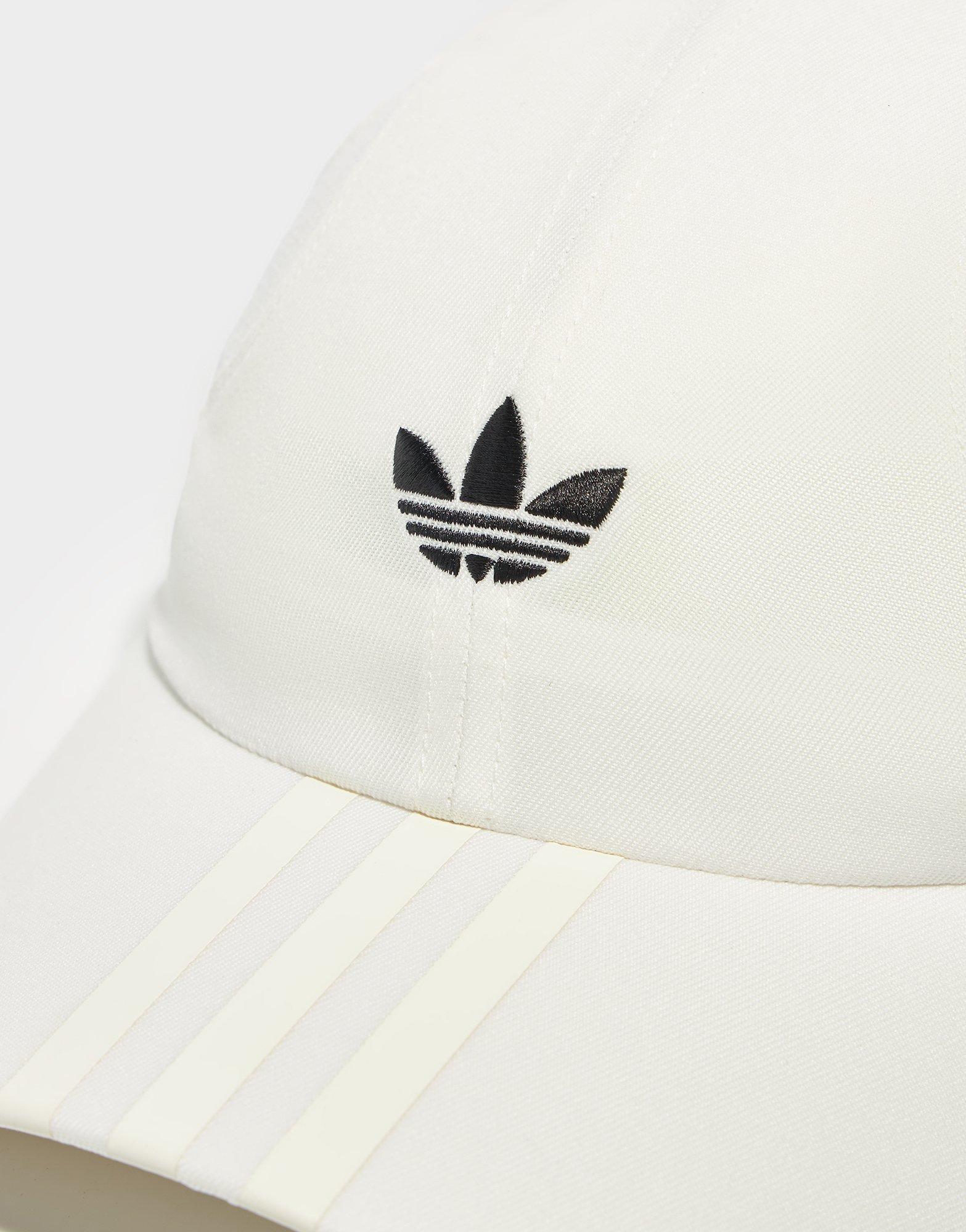 White adidas Originals Teamgeist Running Cap - JD Sports