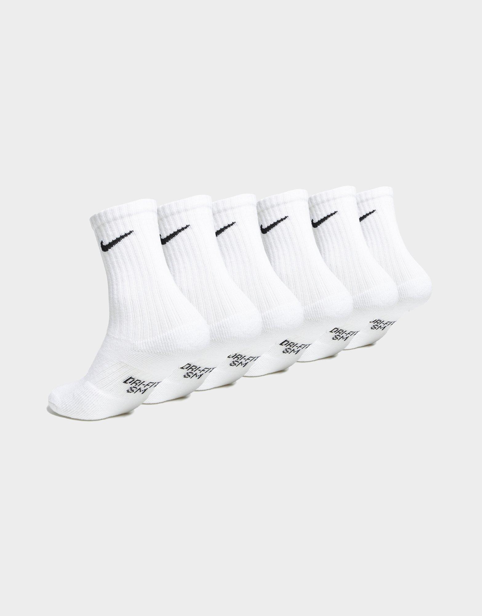 Nike Everyday Crew Socks 6 Pack Kids