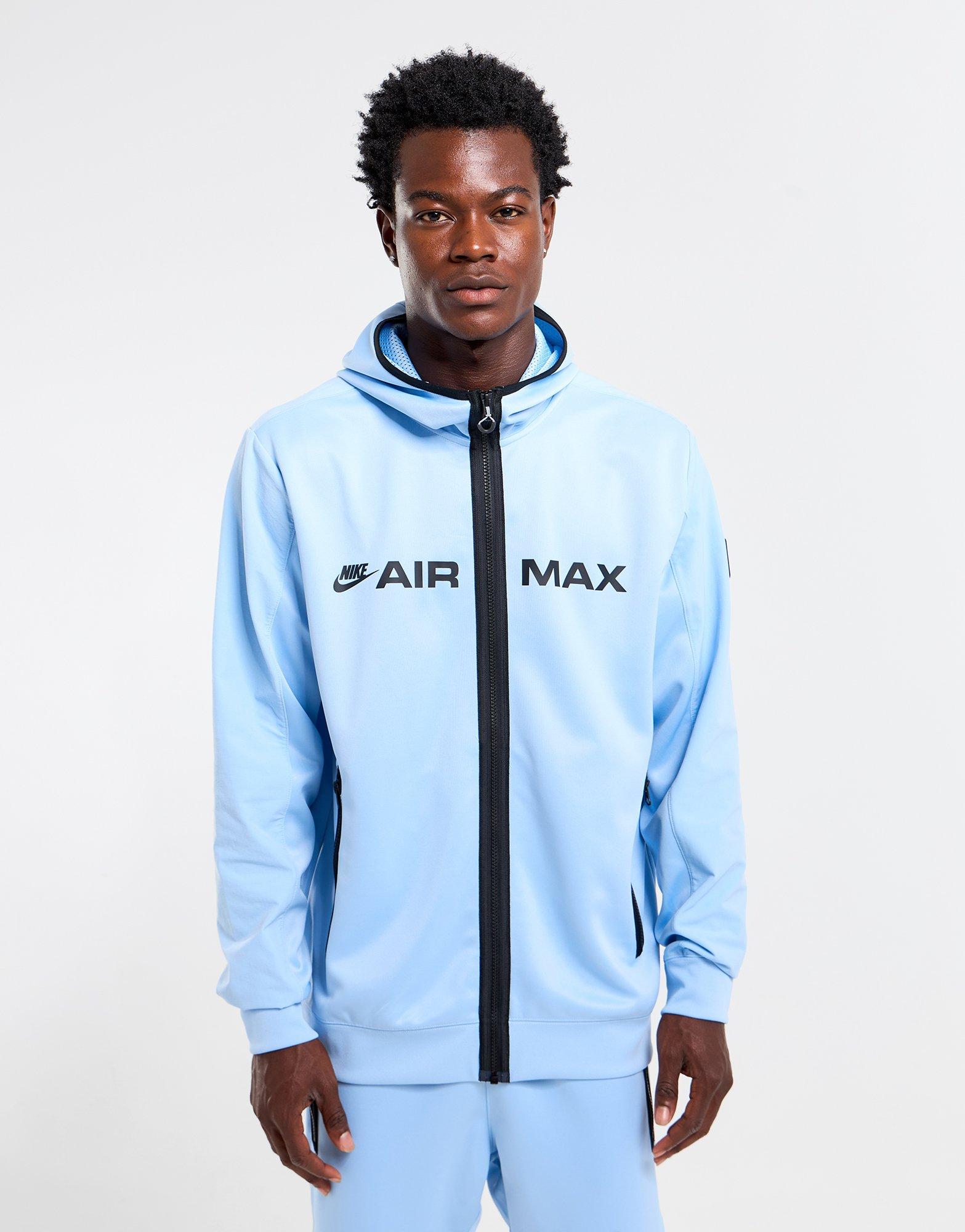 Blue Nike Air Max Full Zip Hoodie - JD Sports NZ