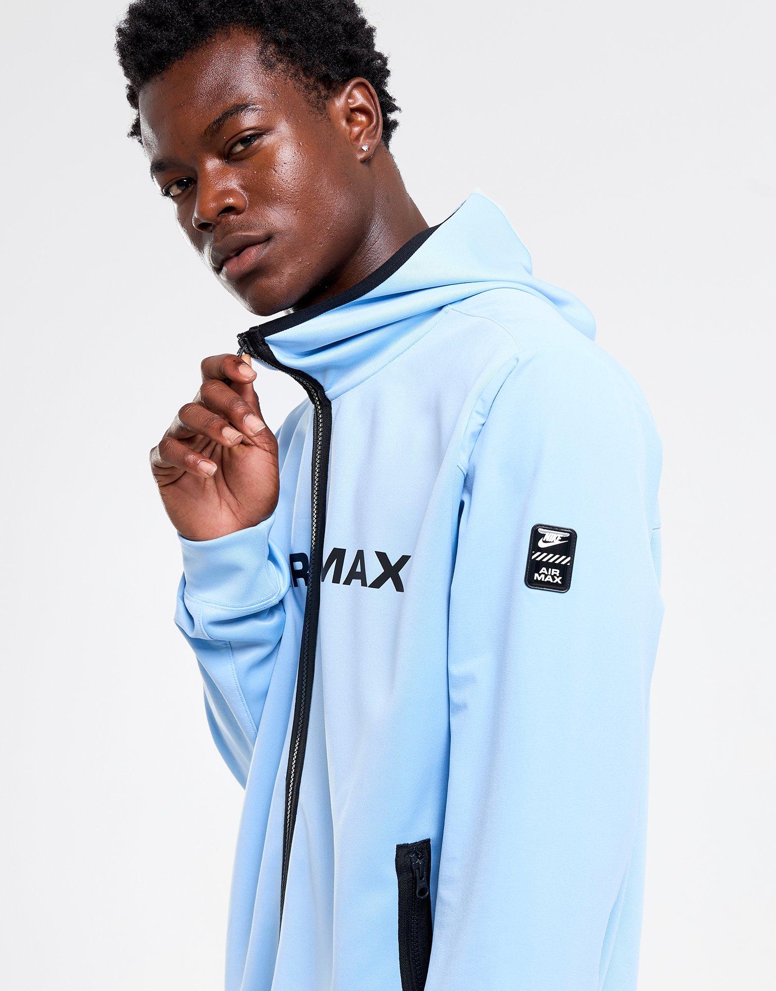 Blue Nike Air Max Full Zip Hoodie - JD Sports NZ