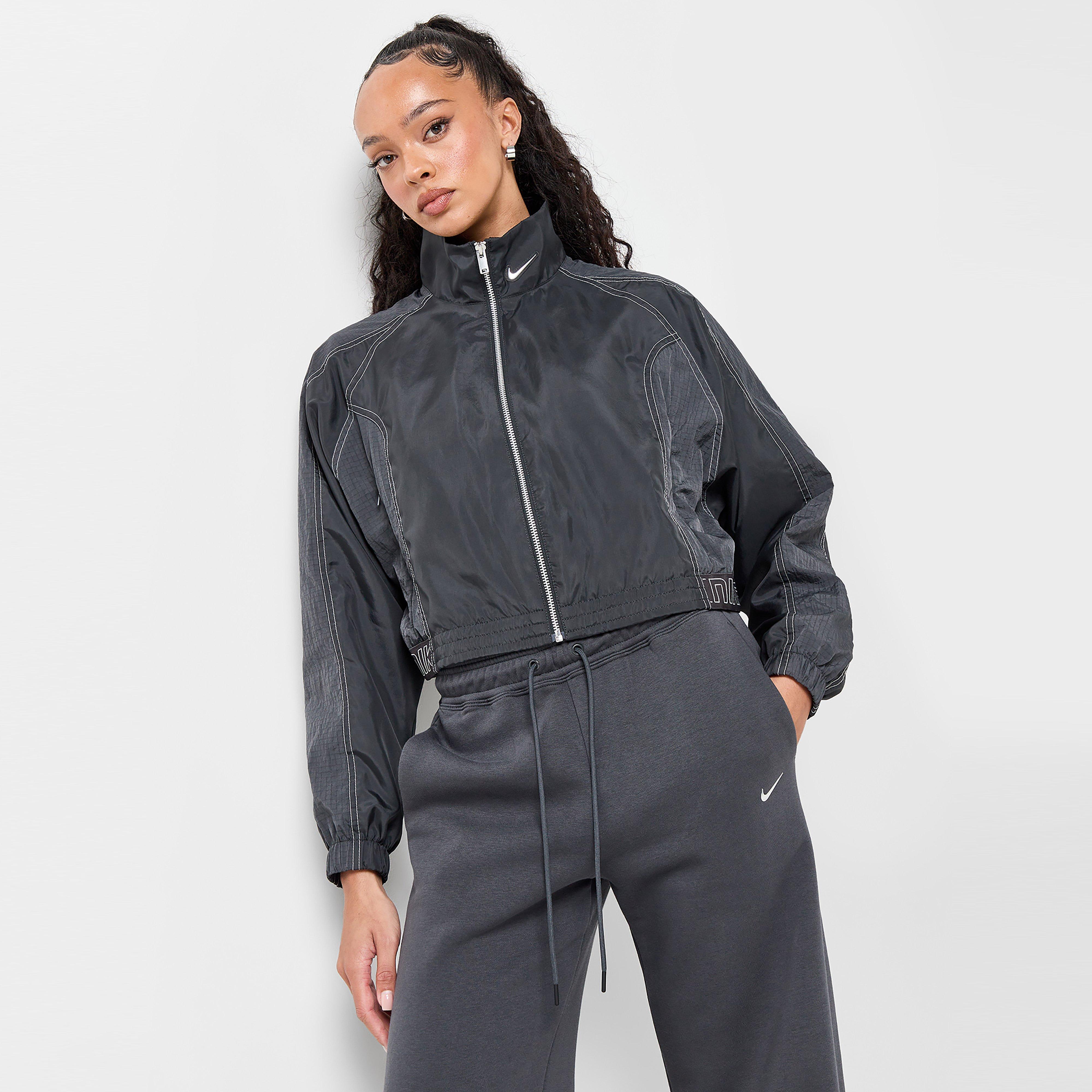HOT Nike Coat Jd Sports Womens Coats Sale Grey Nike Woven