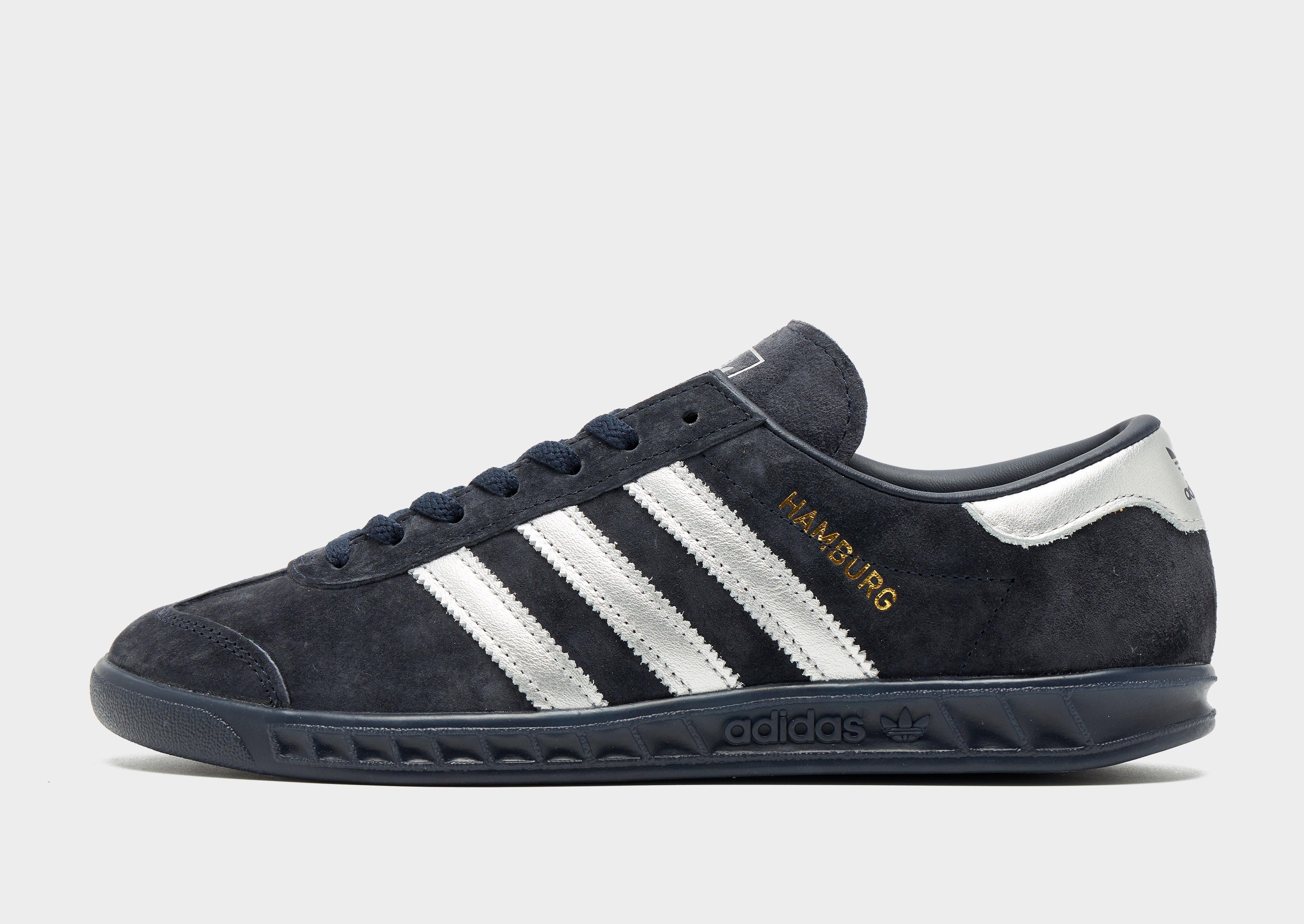 Orange Adidas All Black Hamburgs Orange Adidas Shoe Men's