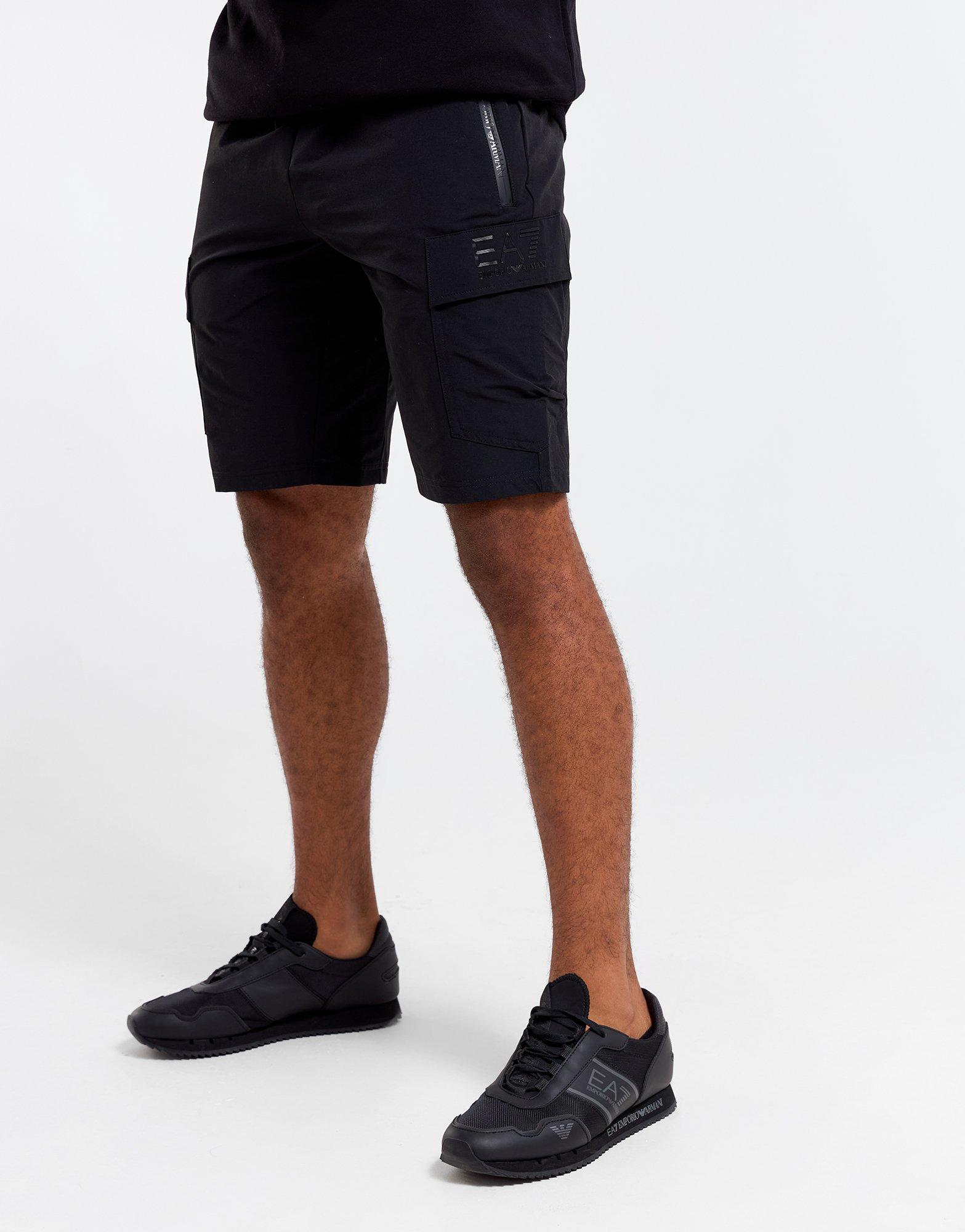 EA7 Emporio Armani Woven Cargo Shorts