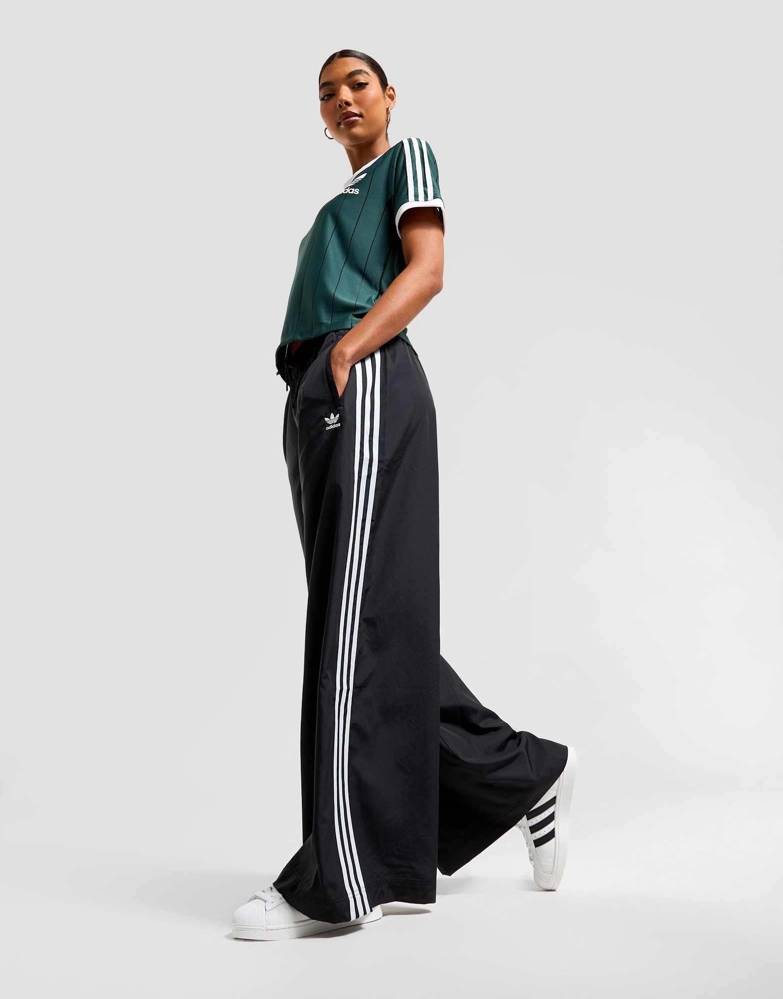Black adidas Originals Adilenium Season 3 Track Pants - JD