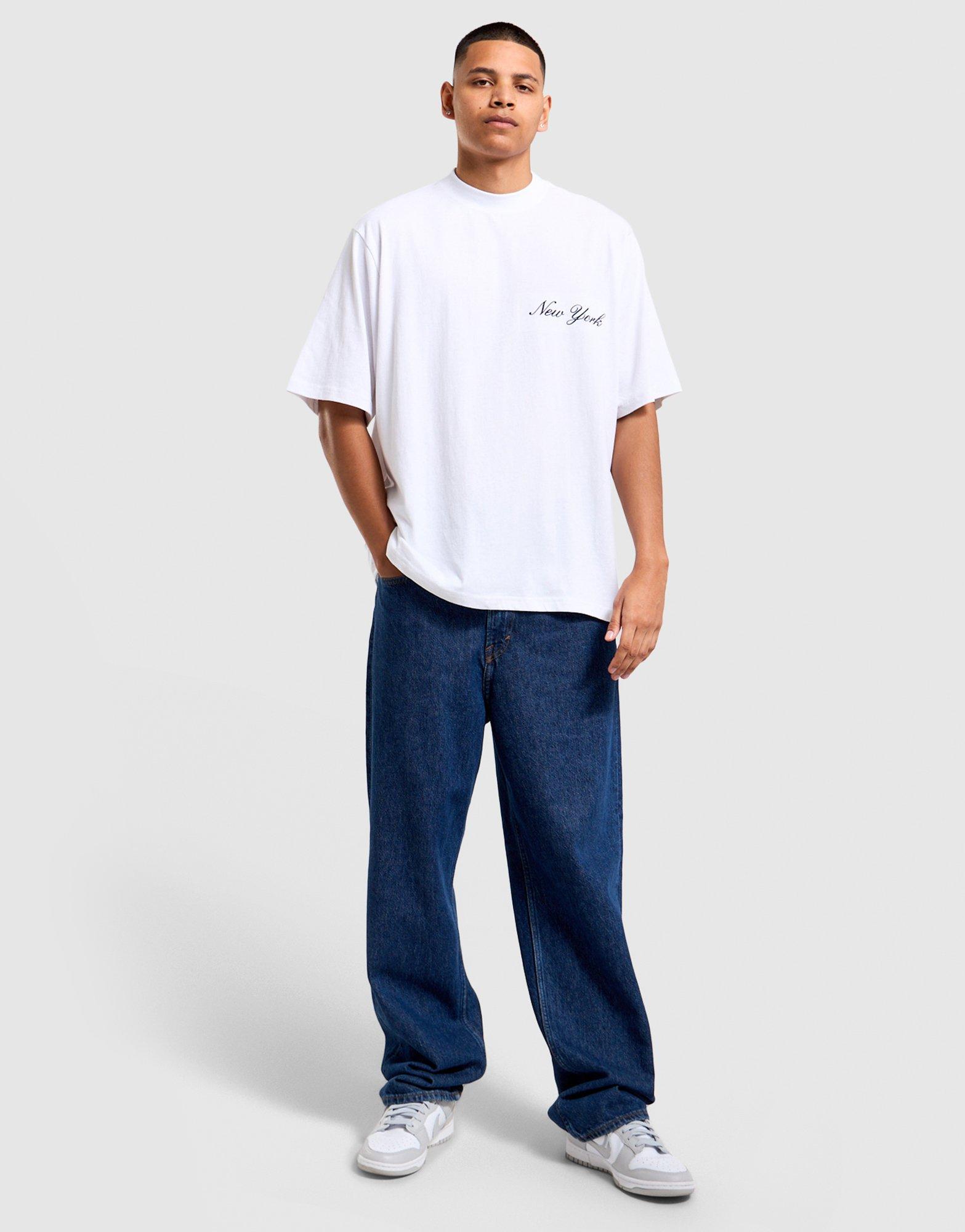 Majestic NY Script T-Shirt