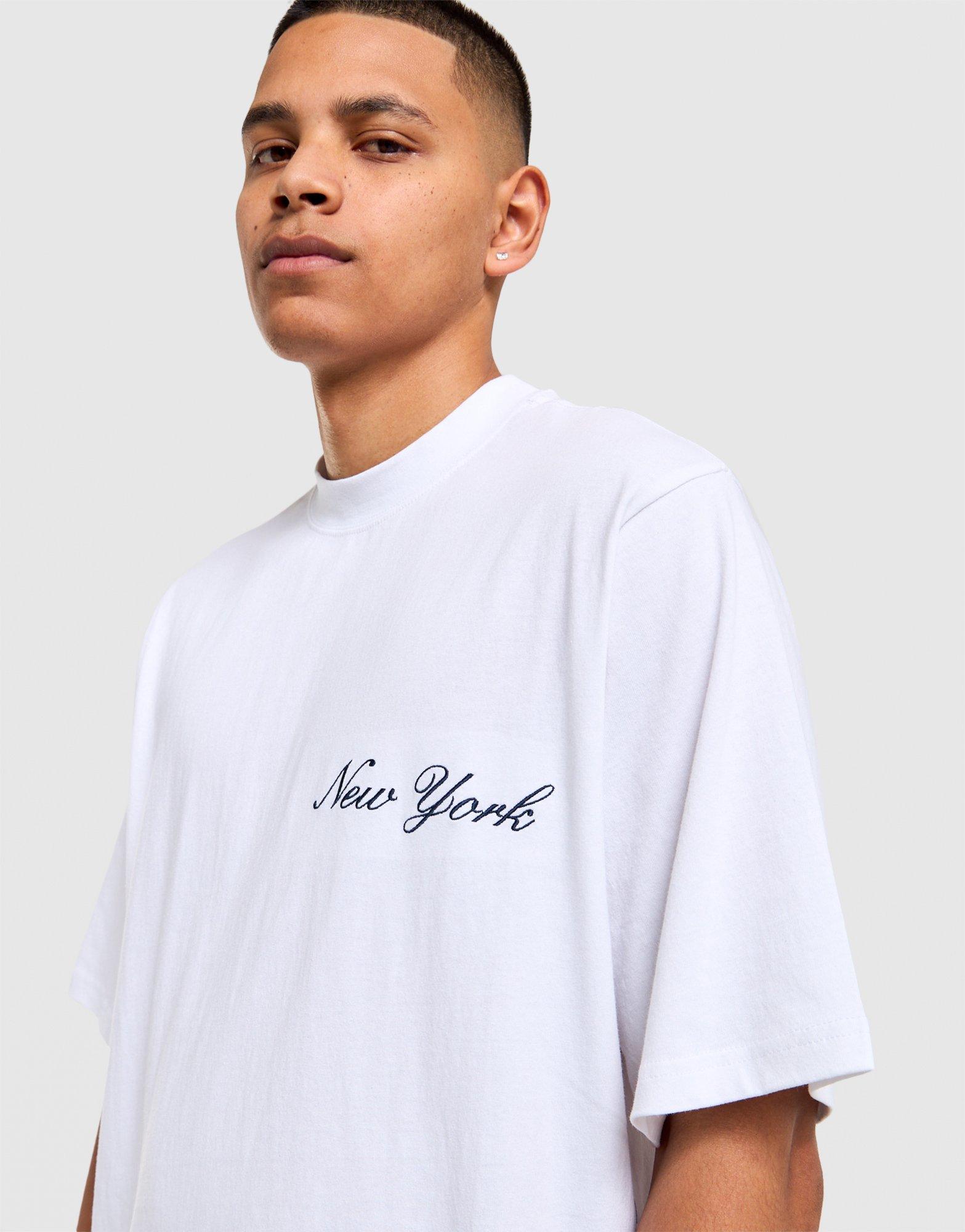 Majestic NY Script T-Shirt
