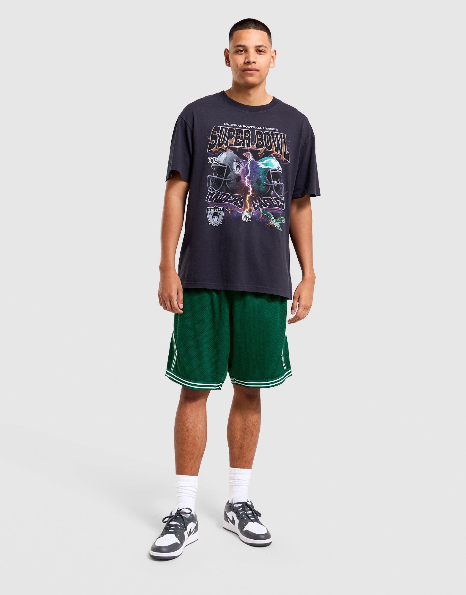 Mitchell & Ness NFL Raiders vs Eagles Superbowl T-Shirt