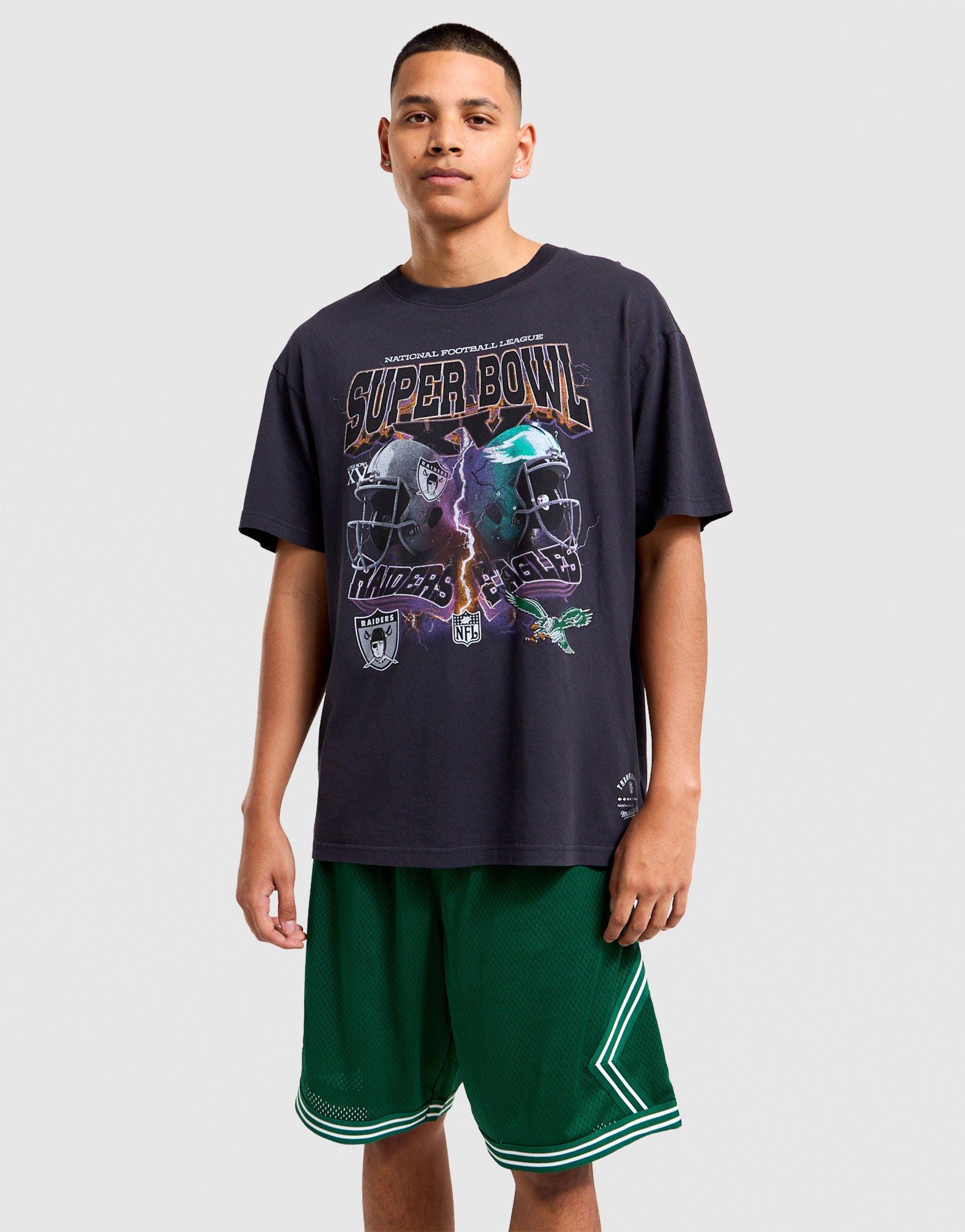 Mitchell & Ness NFL Raiders vs Eagles Superbowl T-Shirt