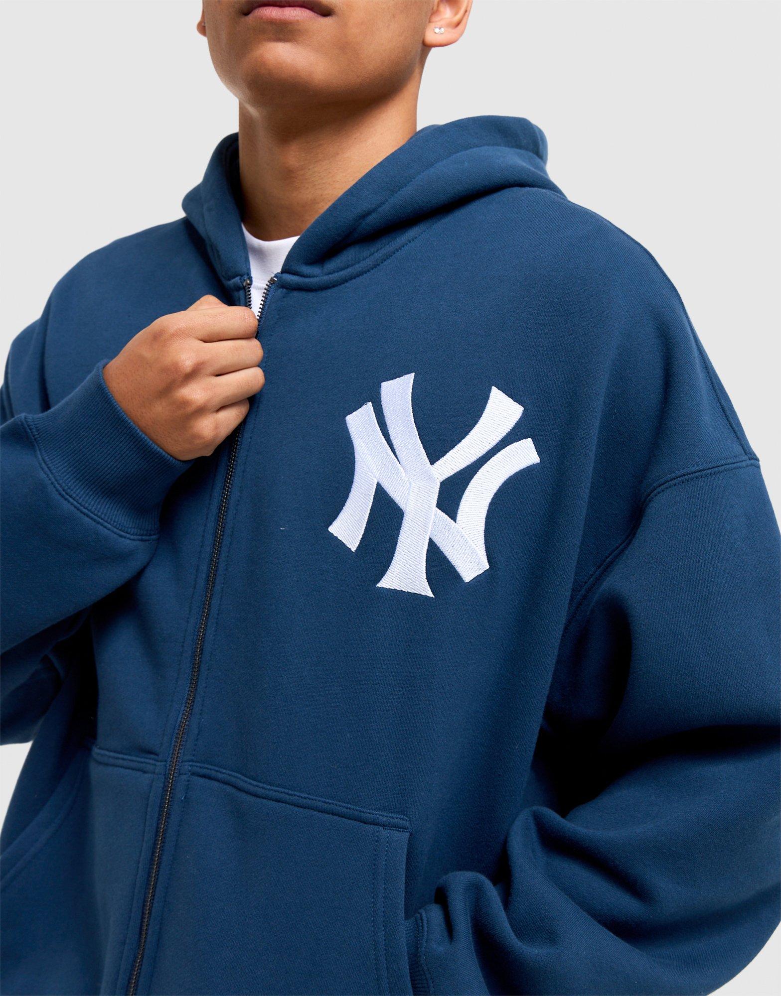 Majestic Full Zip Boxy Yankees Hoodie
