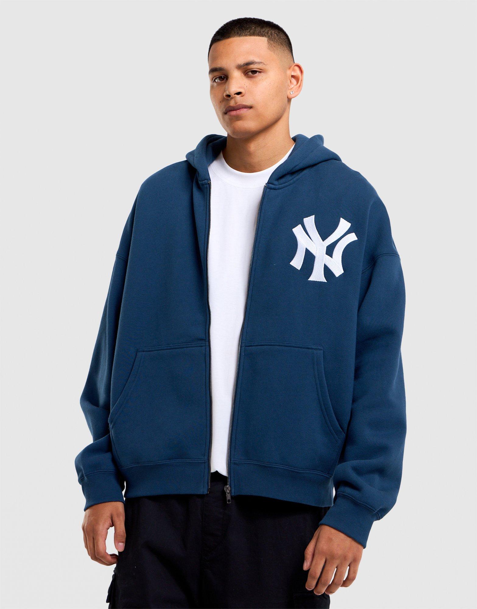 Majestic Full Zip Boxy Yankees Hoodie