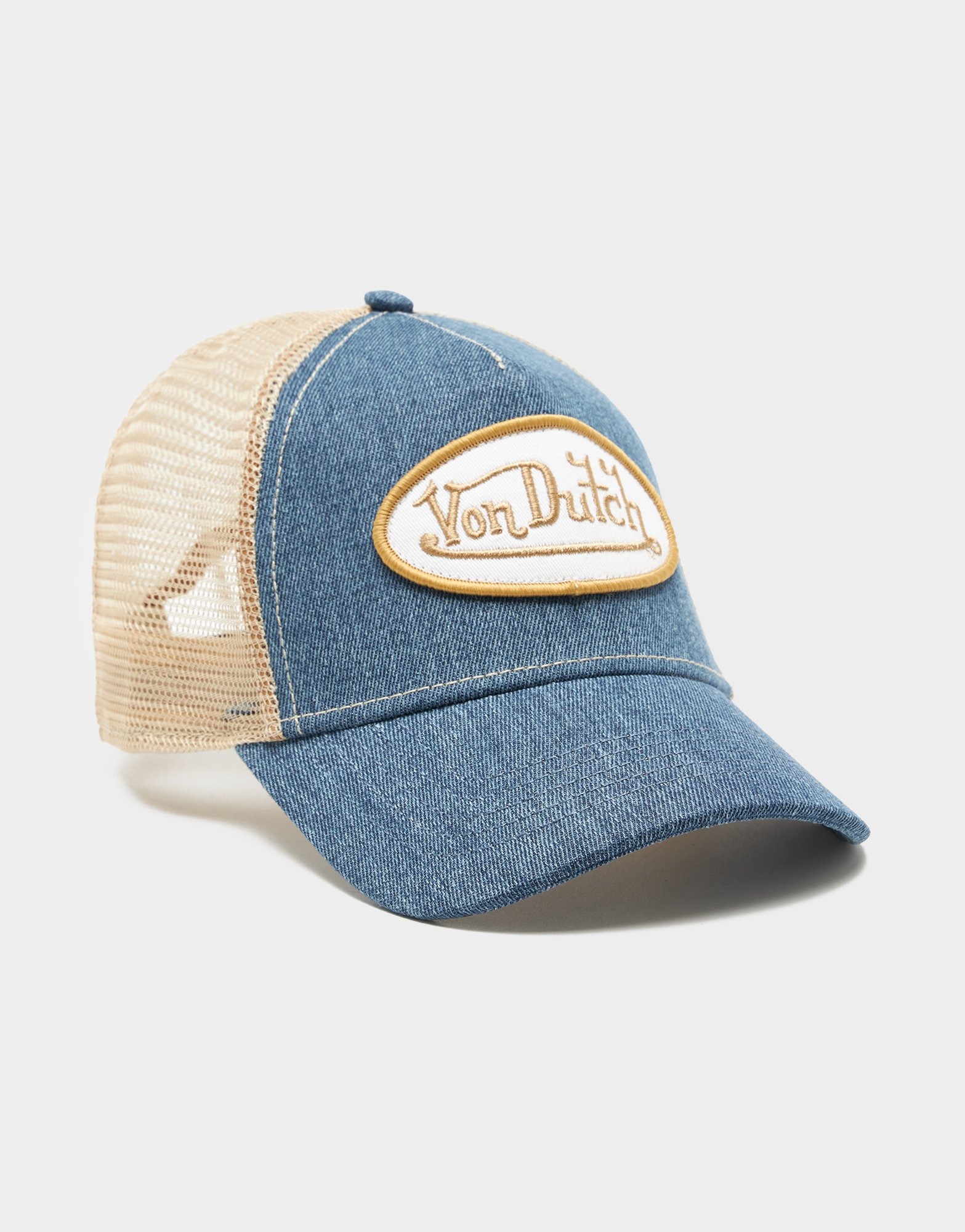 Blue Von Dutch Denim Trucker Cap JD Sports NZ