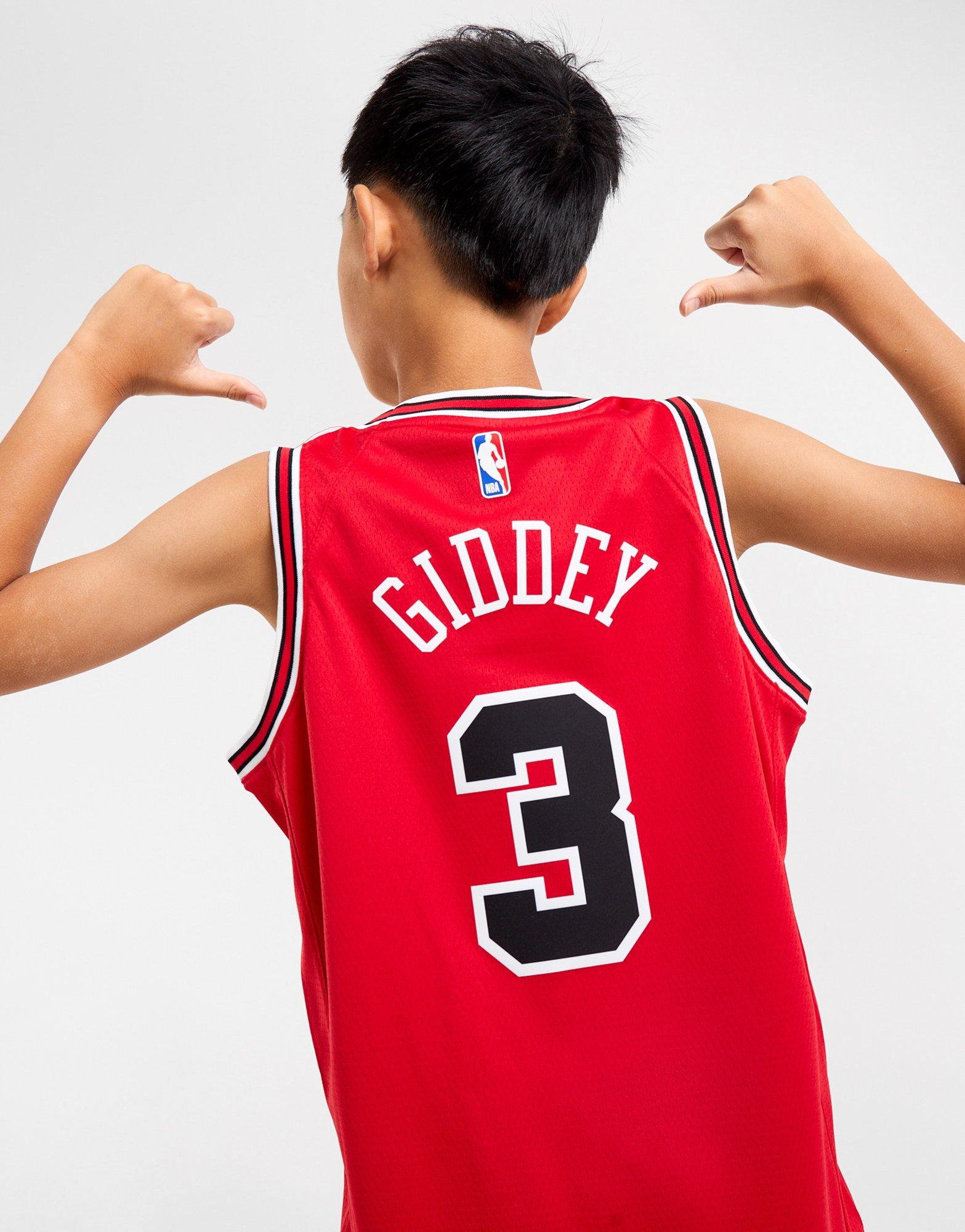 Nike Chicago Bulls Giddey #3 Swingman Jersey Junior's