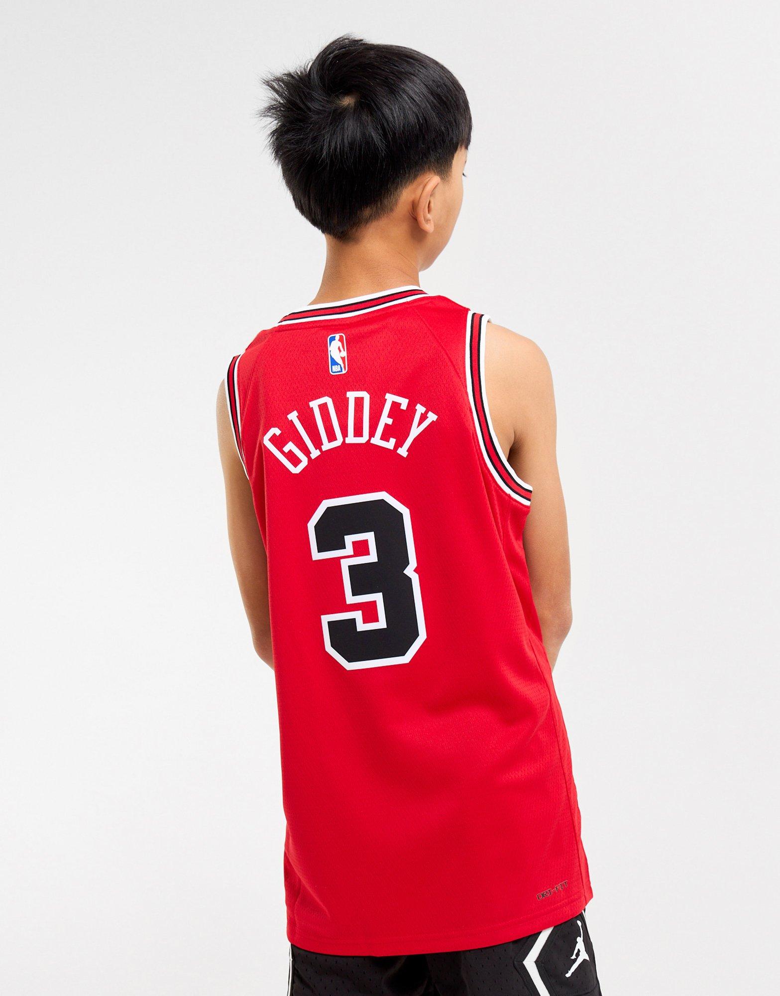 Nike Chicago Bulls Giddey #3 Swingman Jersey Junior's