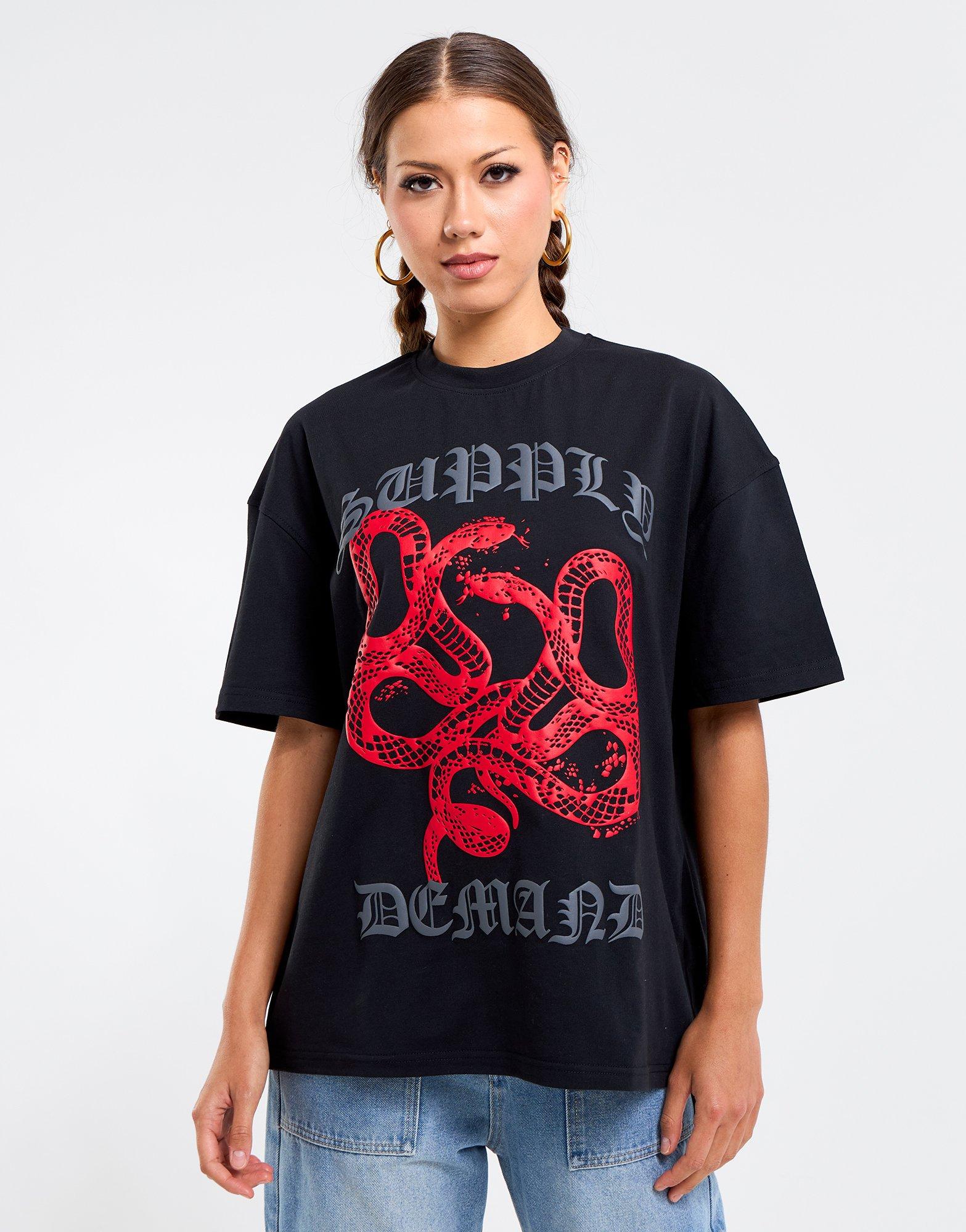Supply & Demand Snake Oversized T-Shirt