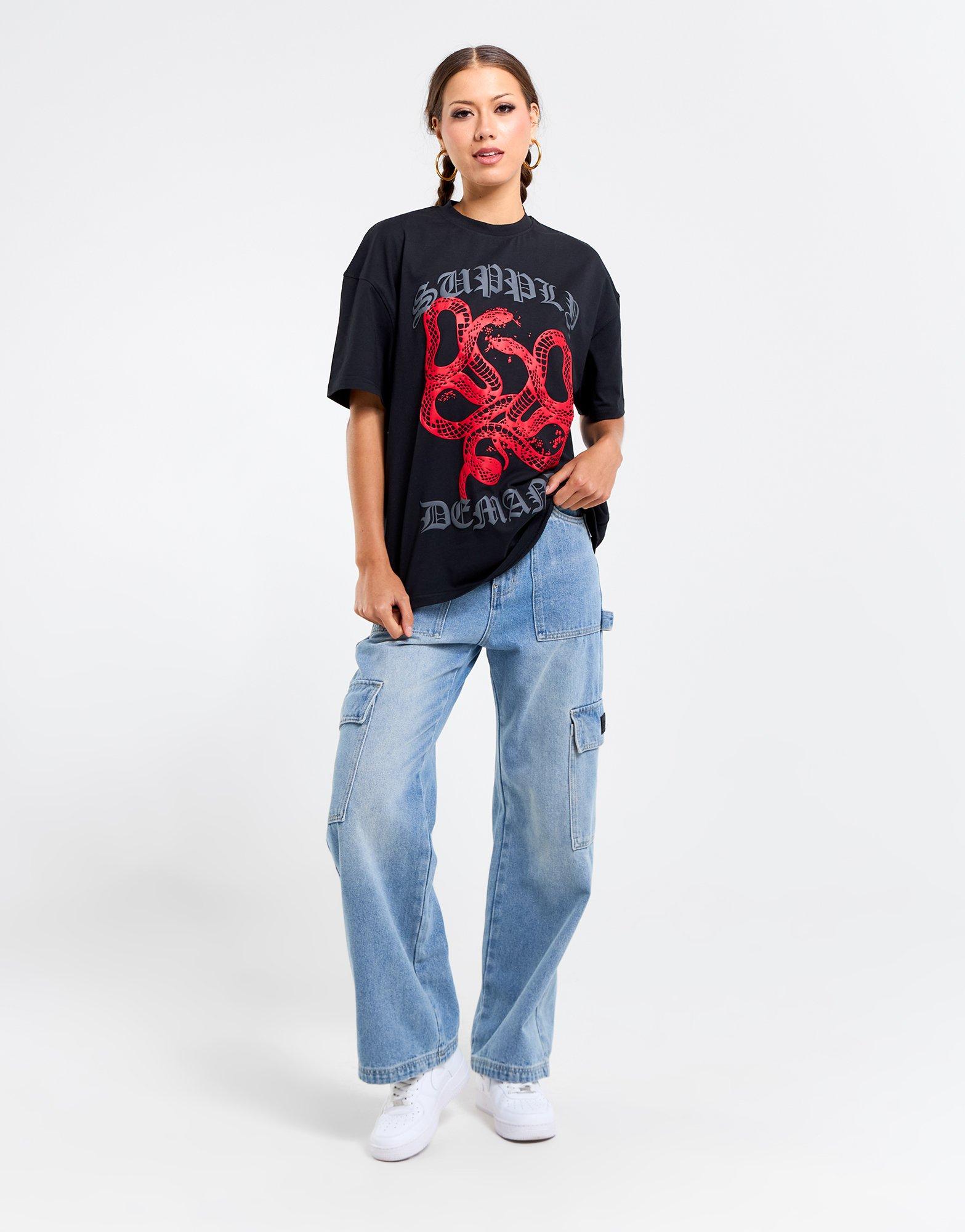 Supply & Demand Snake Oversized T-Shirt