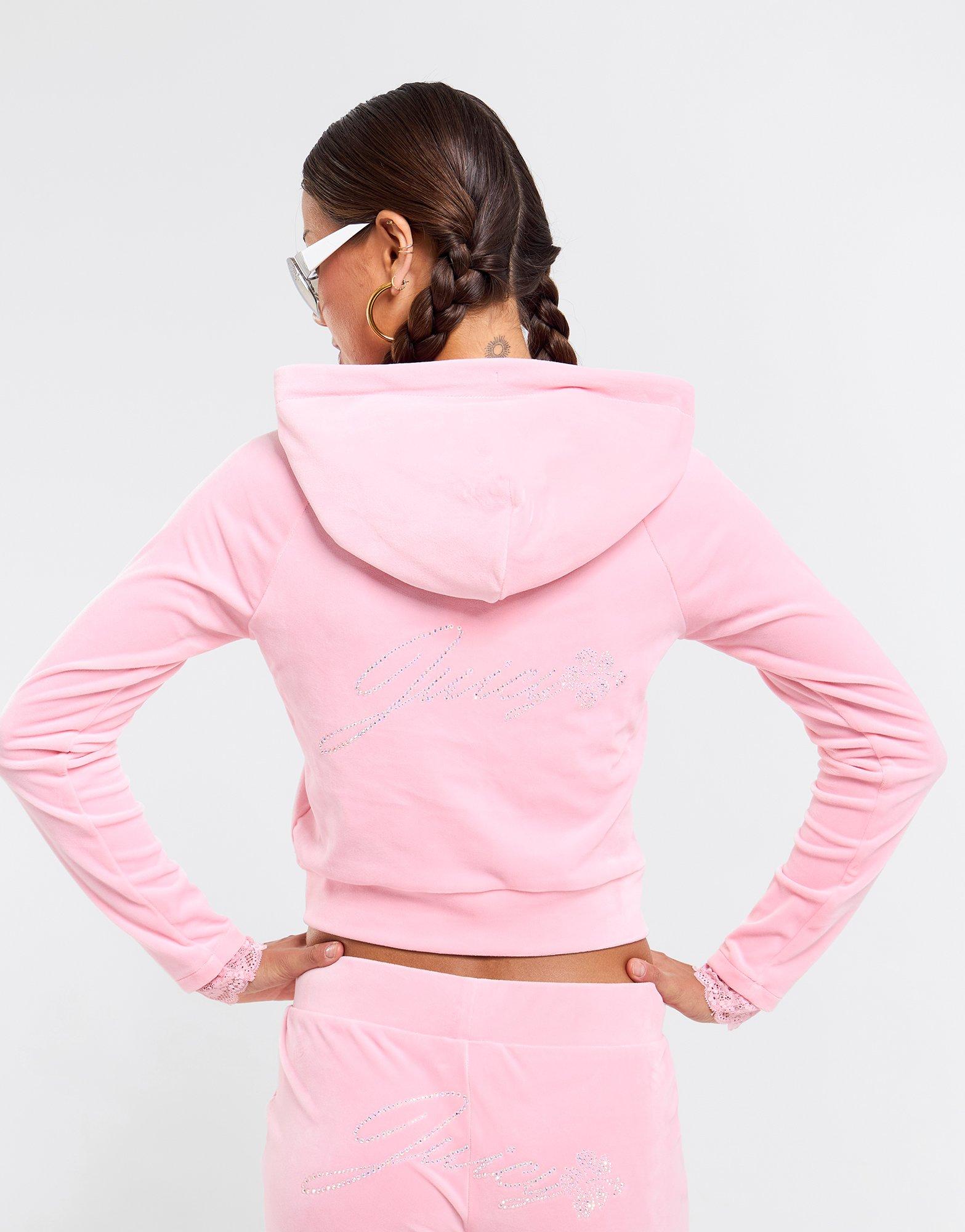 JUICY COUTURE Velour Full Zip Hoodie
